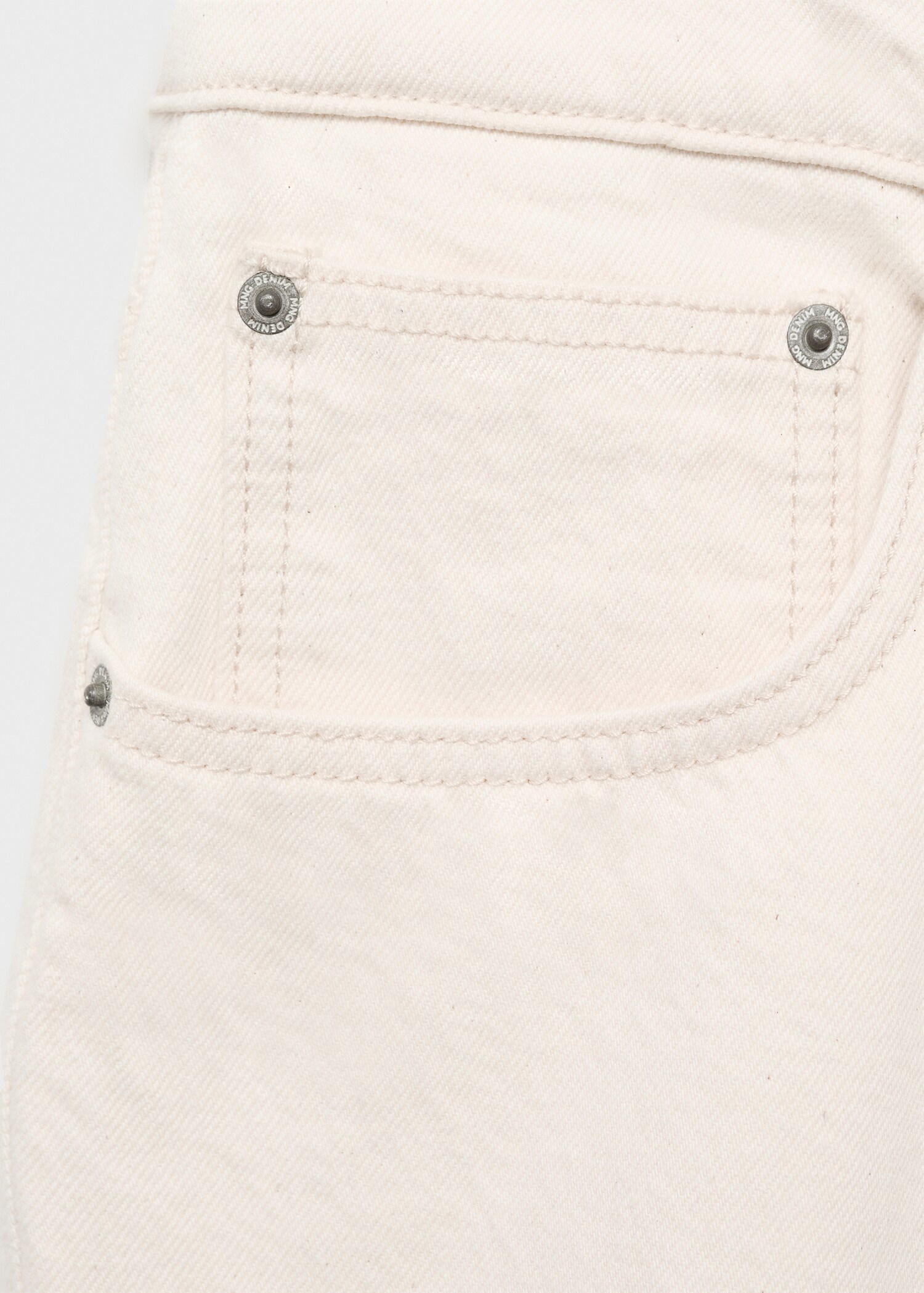 Denim relaxed-fit bermuda shorts - Details of the article 8