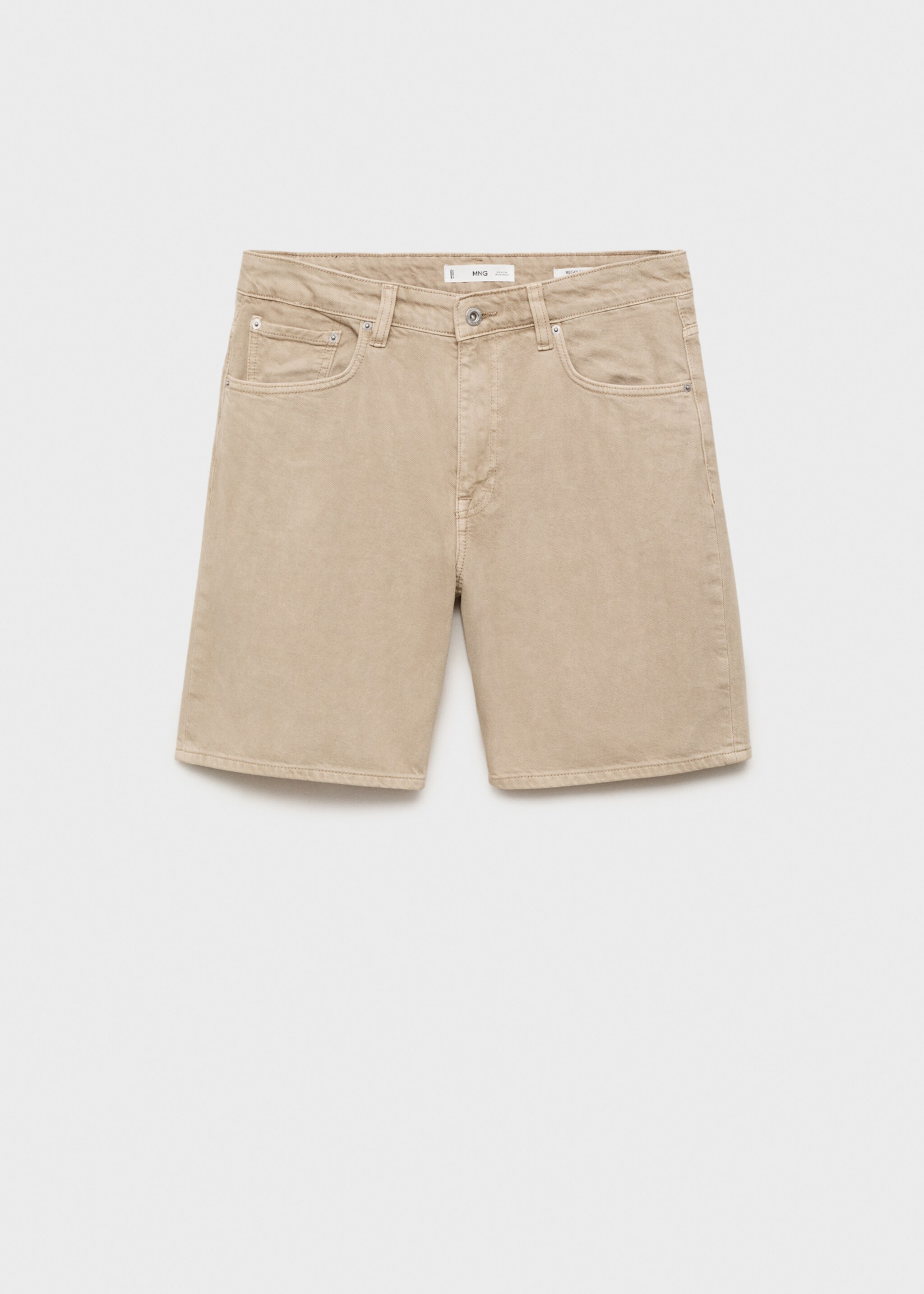 Bermudas vaqueras efecto lavado - Artículo sin modelo, Gris claro/pastel. Ref: 87017891-00.