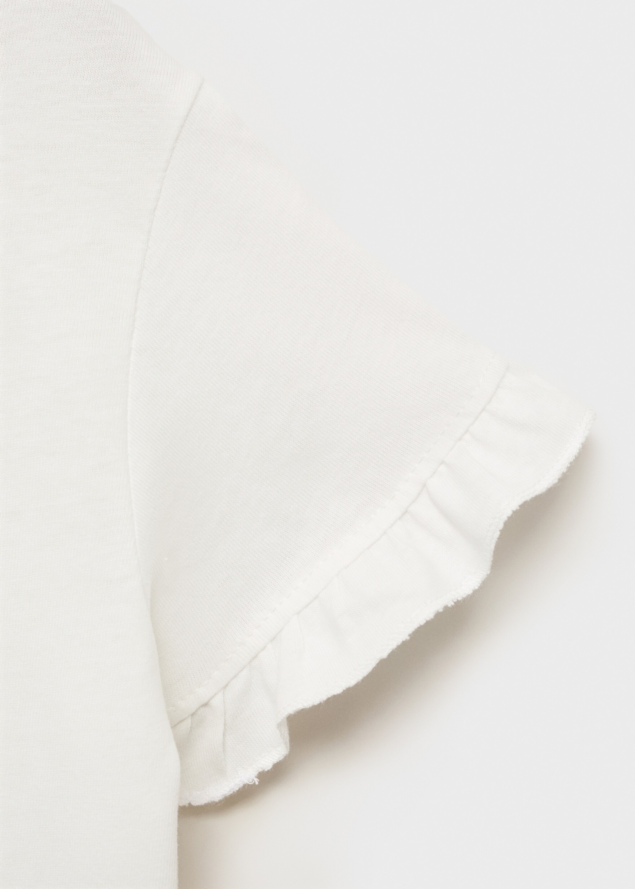 Ruffles embroidered  t-shirt - Details of the article 0