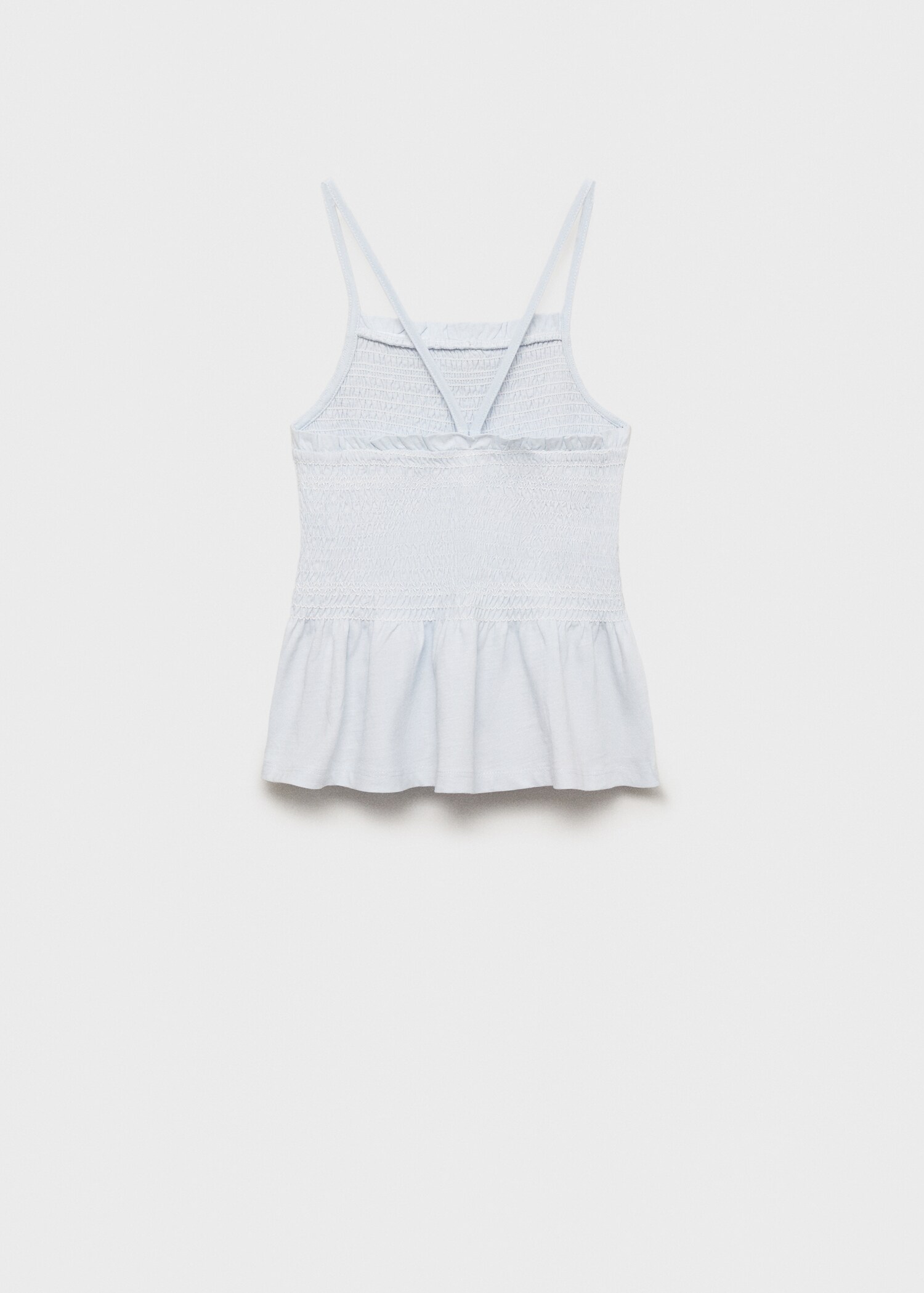 Top nid d’abeilles coton - Verso de l’article