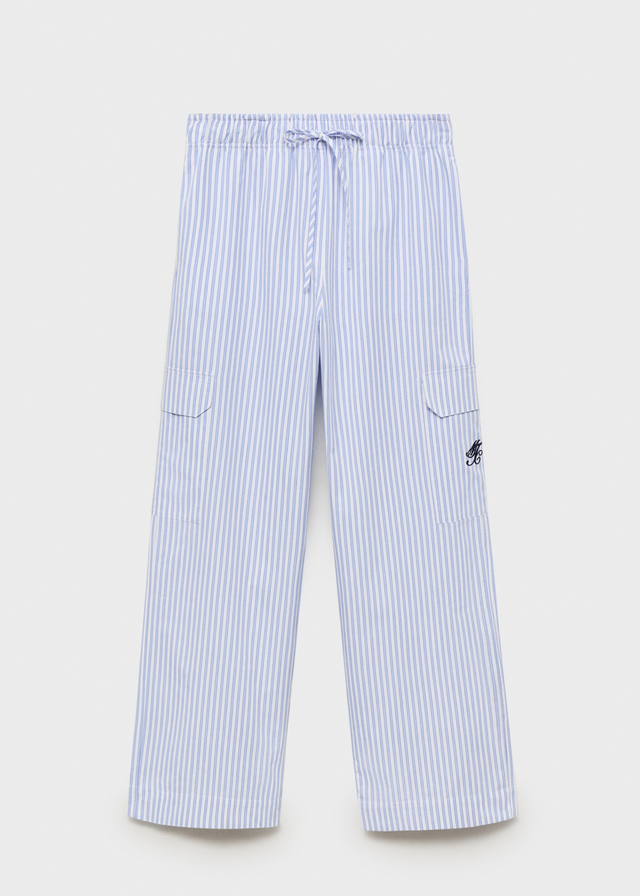Pantalón popelín rayas bolsillos - Artículo sin modelo