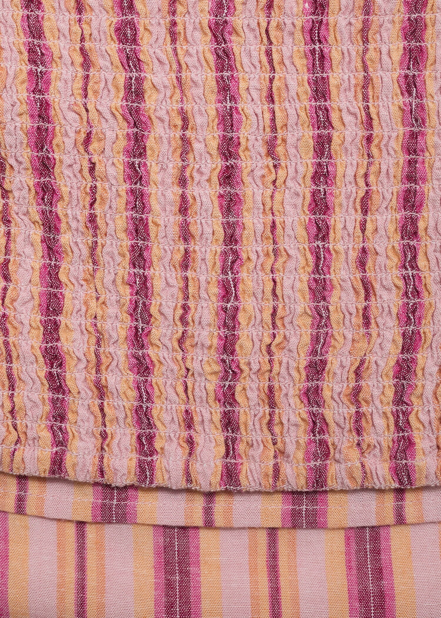 Striped linen top - Details of the article 8