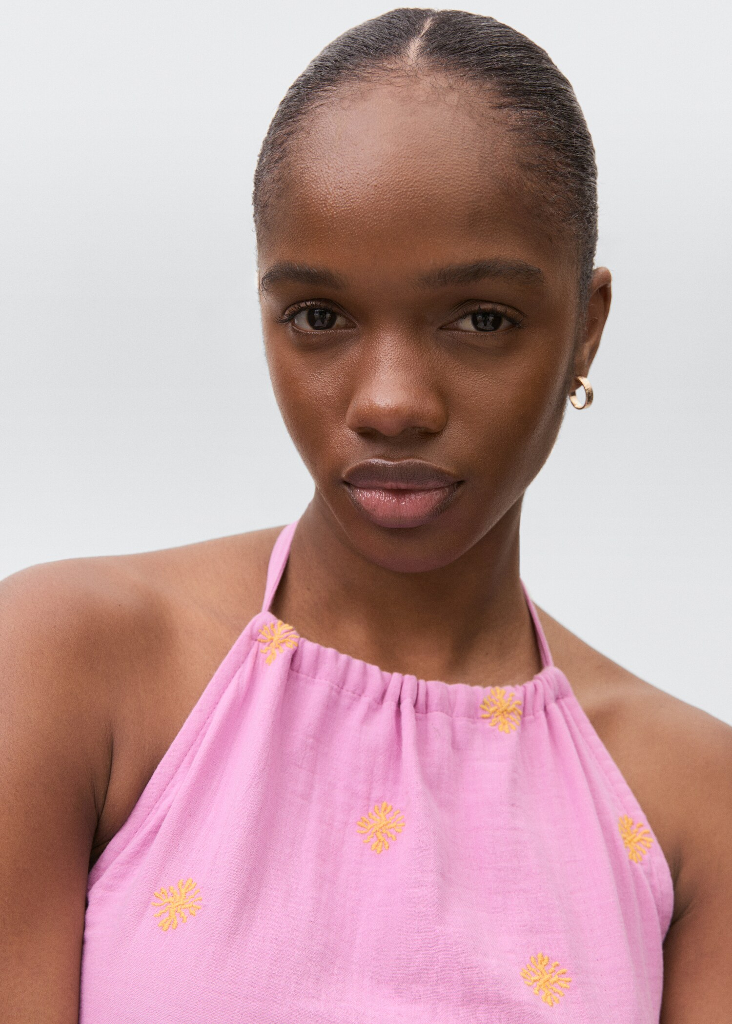 Halter top with open back - Détail de l'article 1