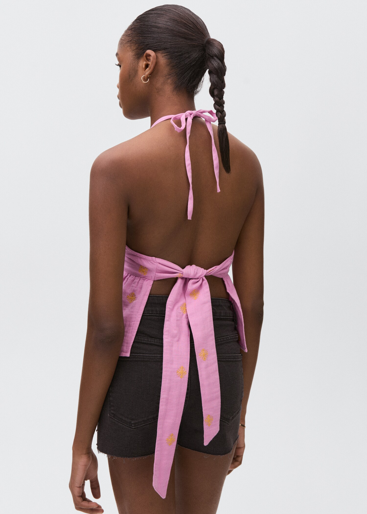 Halter top with open back - Verso de l’article