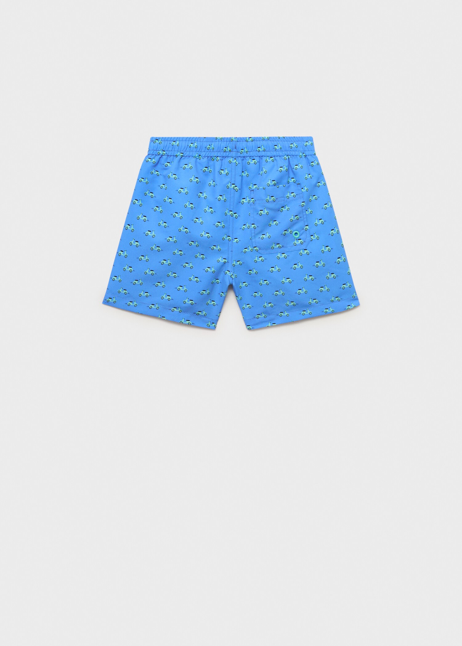 Printed swimsuit - Reverse of the article
