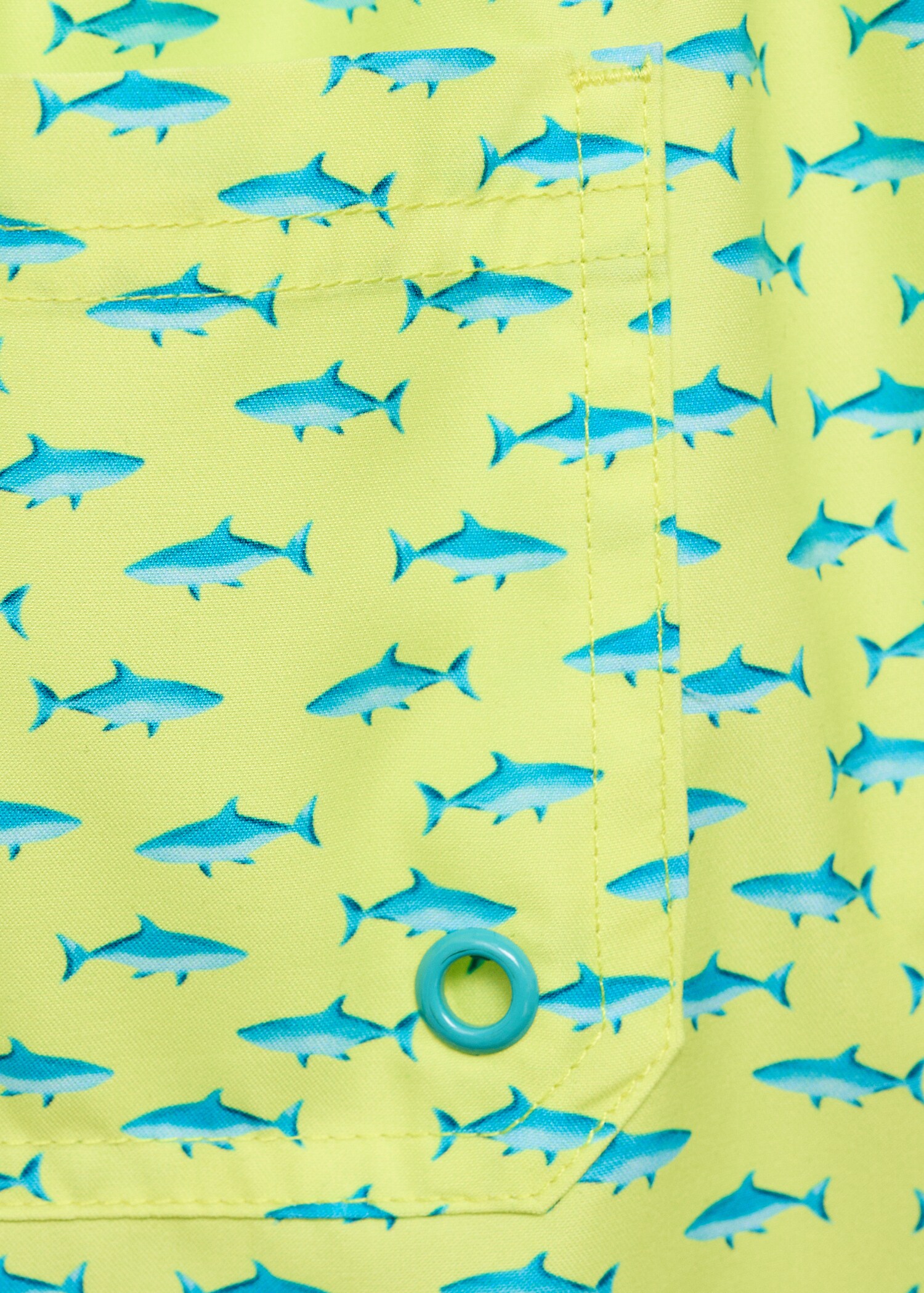 Shark-print swimsuit - Details of the article 0