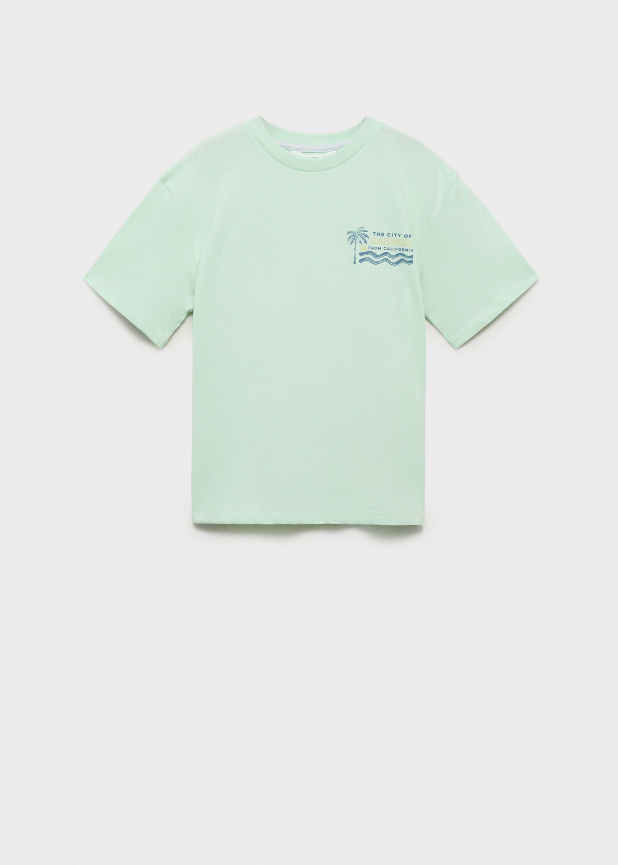 Tropical print T-shirt - Article without model