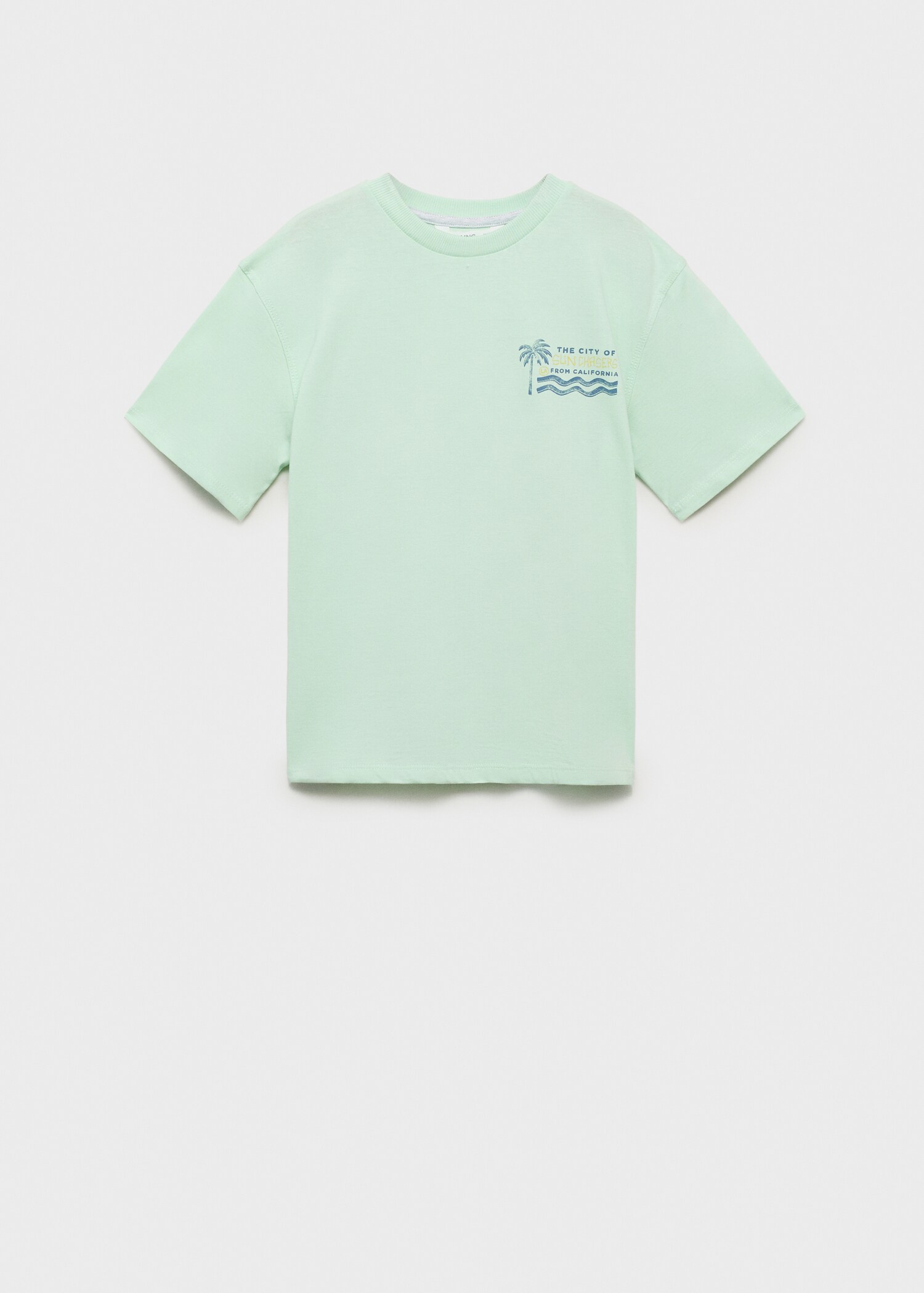 Tropical print T-shirt - Article without model