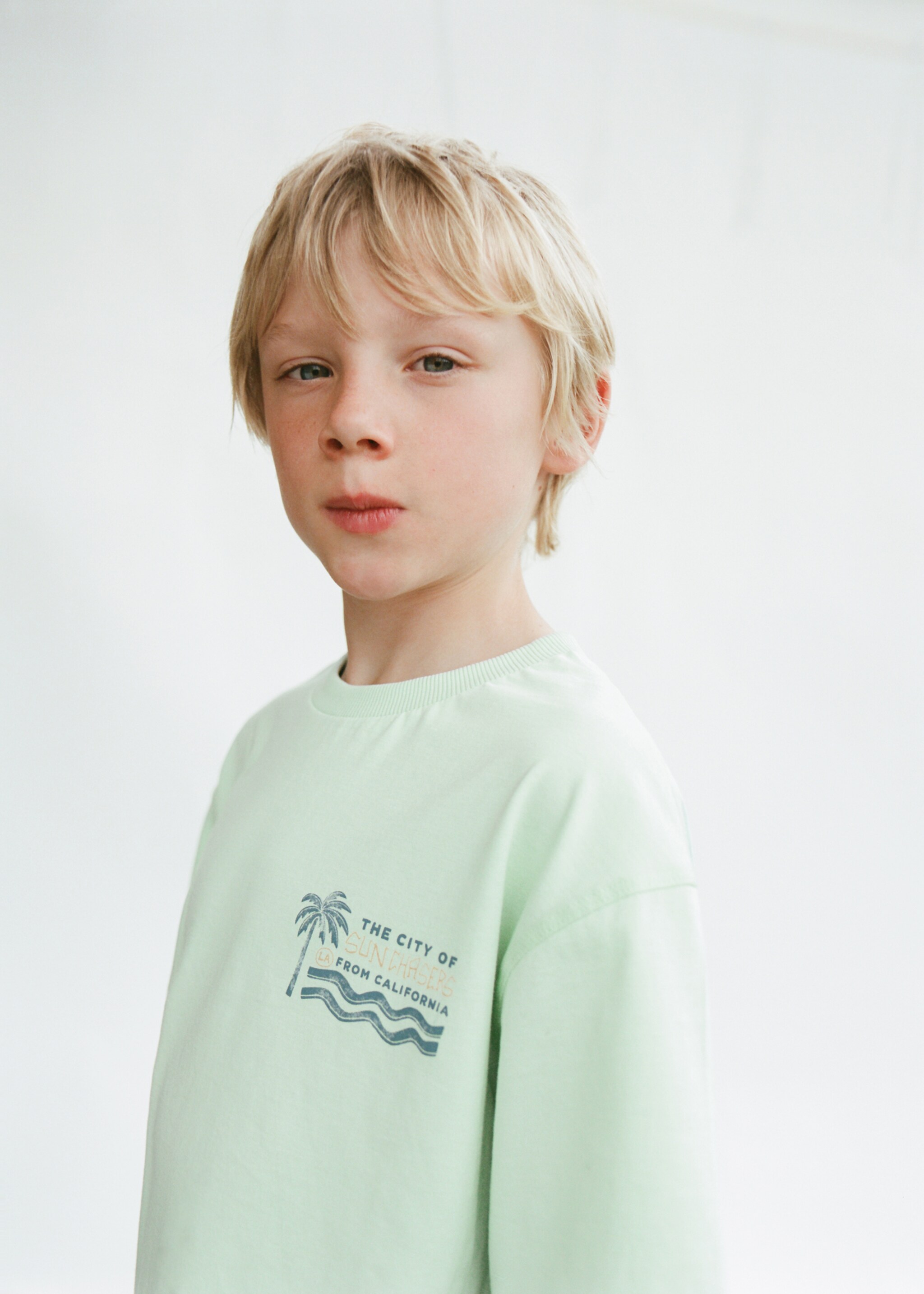 T-shirt met tropische print - Detail van het artikel 5
