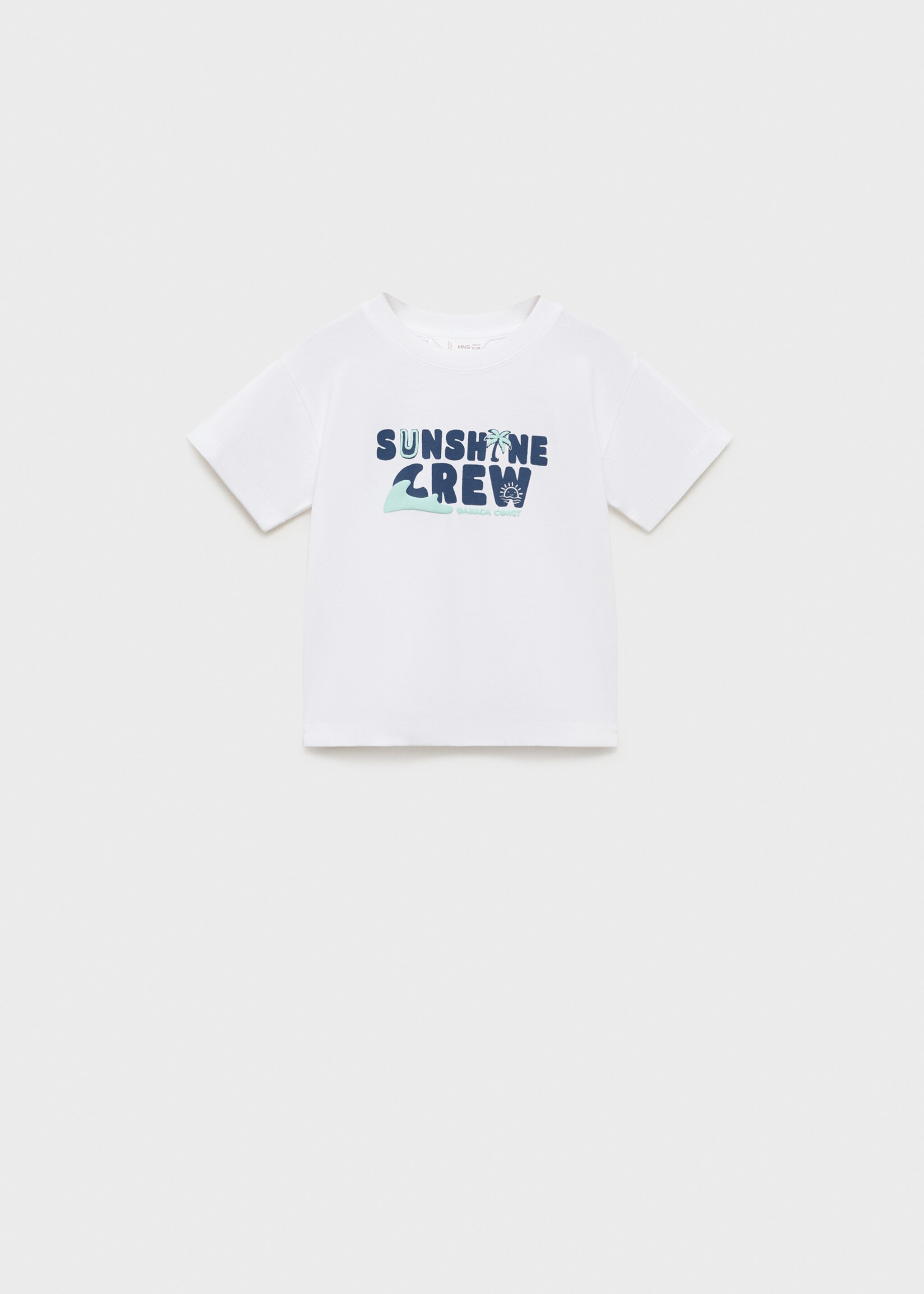 Printed cotton-blend t-shirt - Article without model