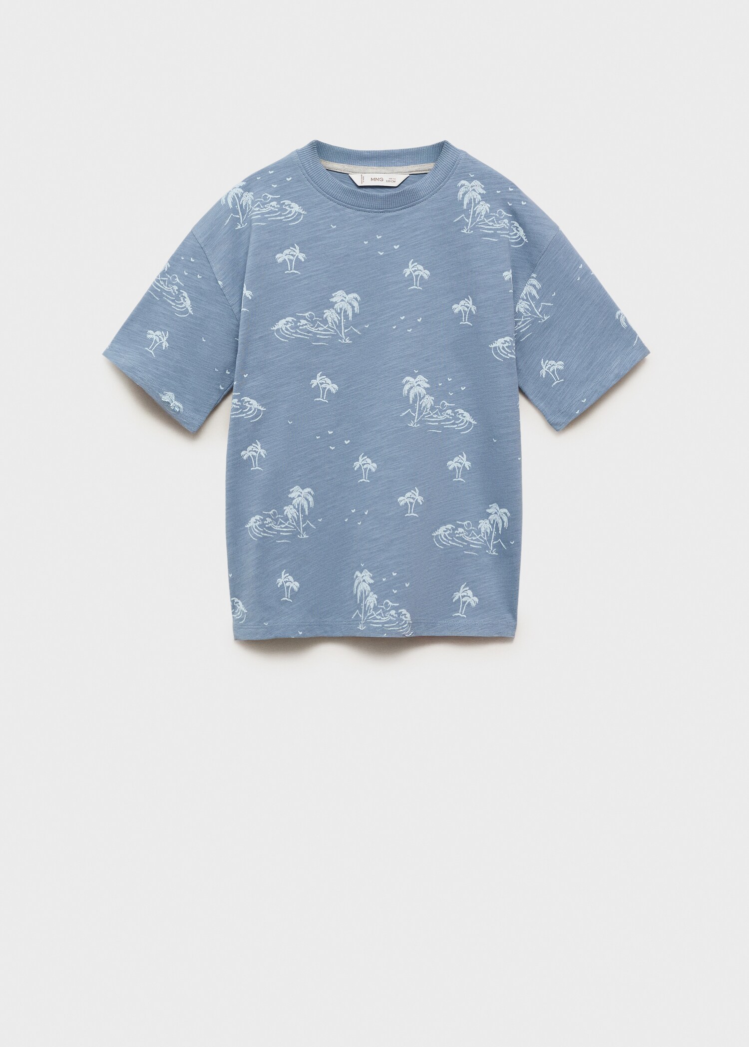 Palm print T-shirt - Article without model