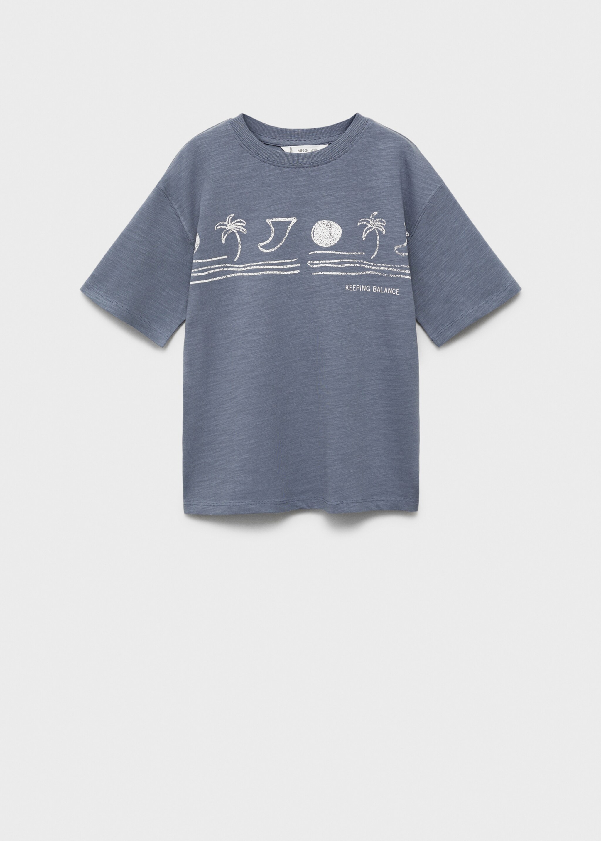 Palm print T-shirt - Article without model