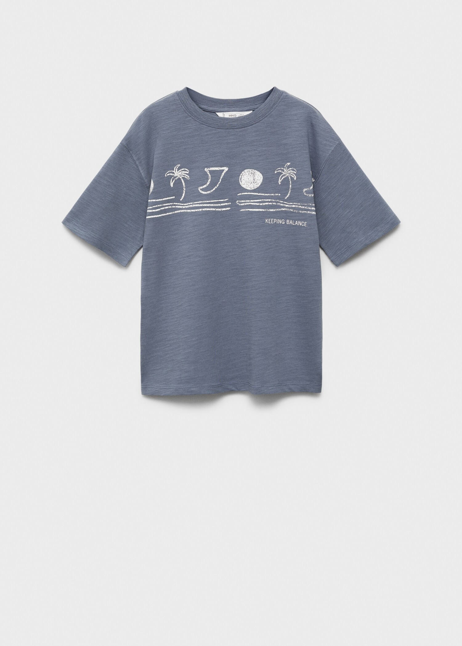 Palm print T-shirt - Article without model