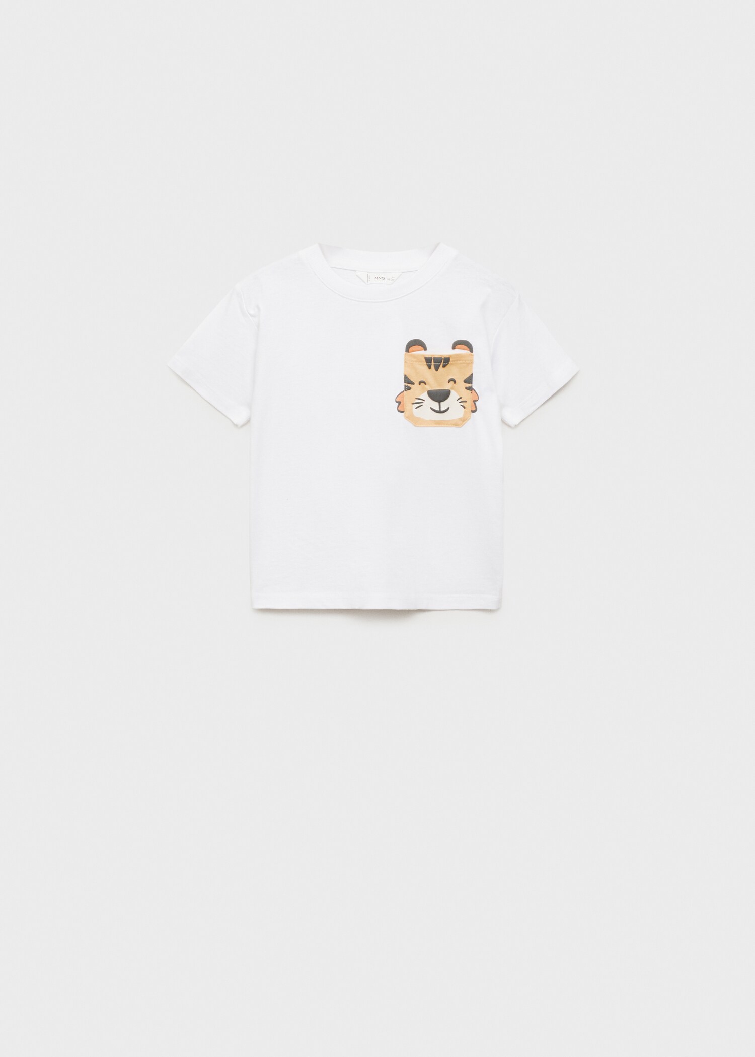 Tricou imprimat cu buzunar - Articol fără model