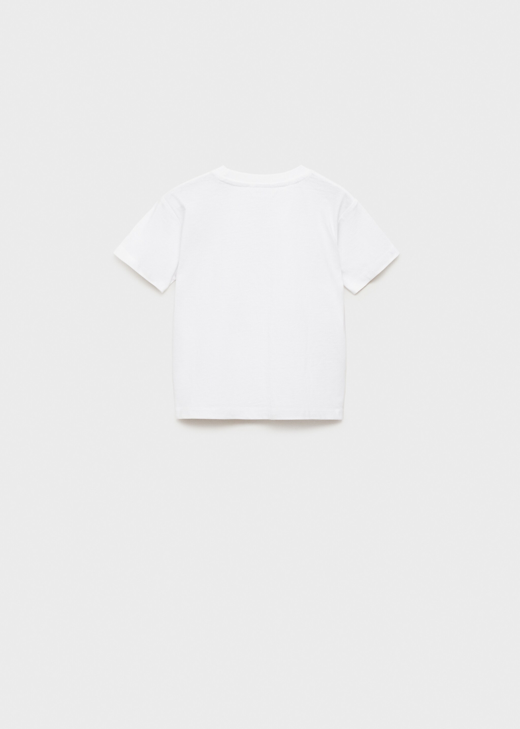 Chest-pocket printed T-shirt - Reverse of the article
