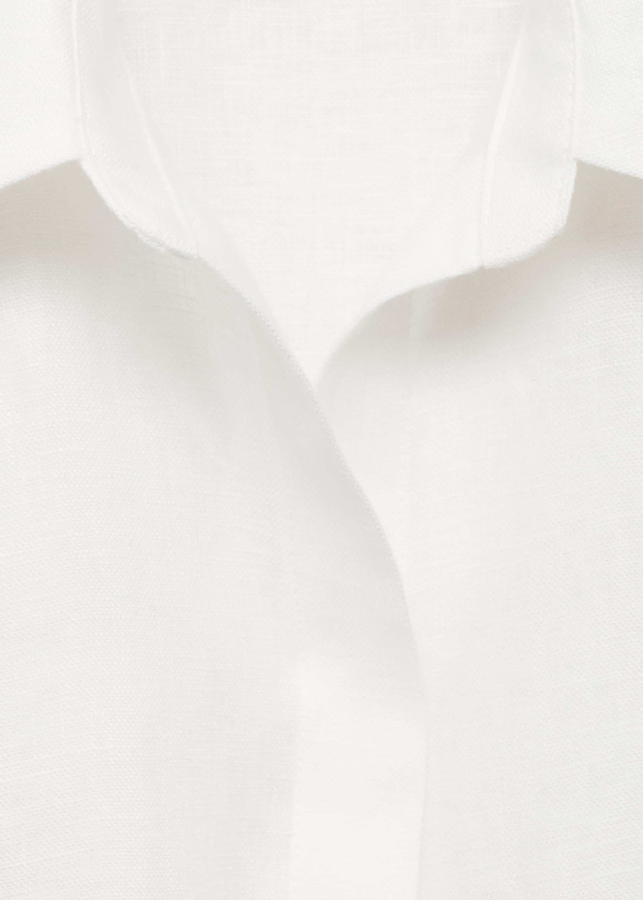 Vestido lino cinturón - Detalle del artículo 0