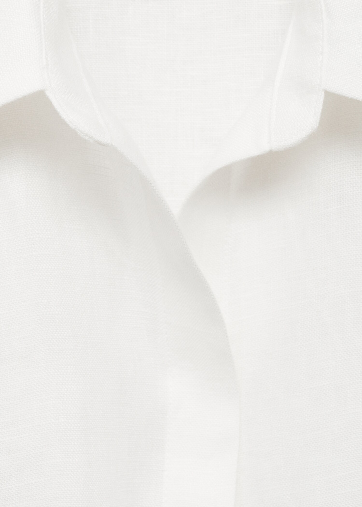 Belt linen dress - Details of the article 0