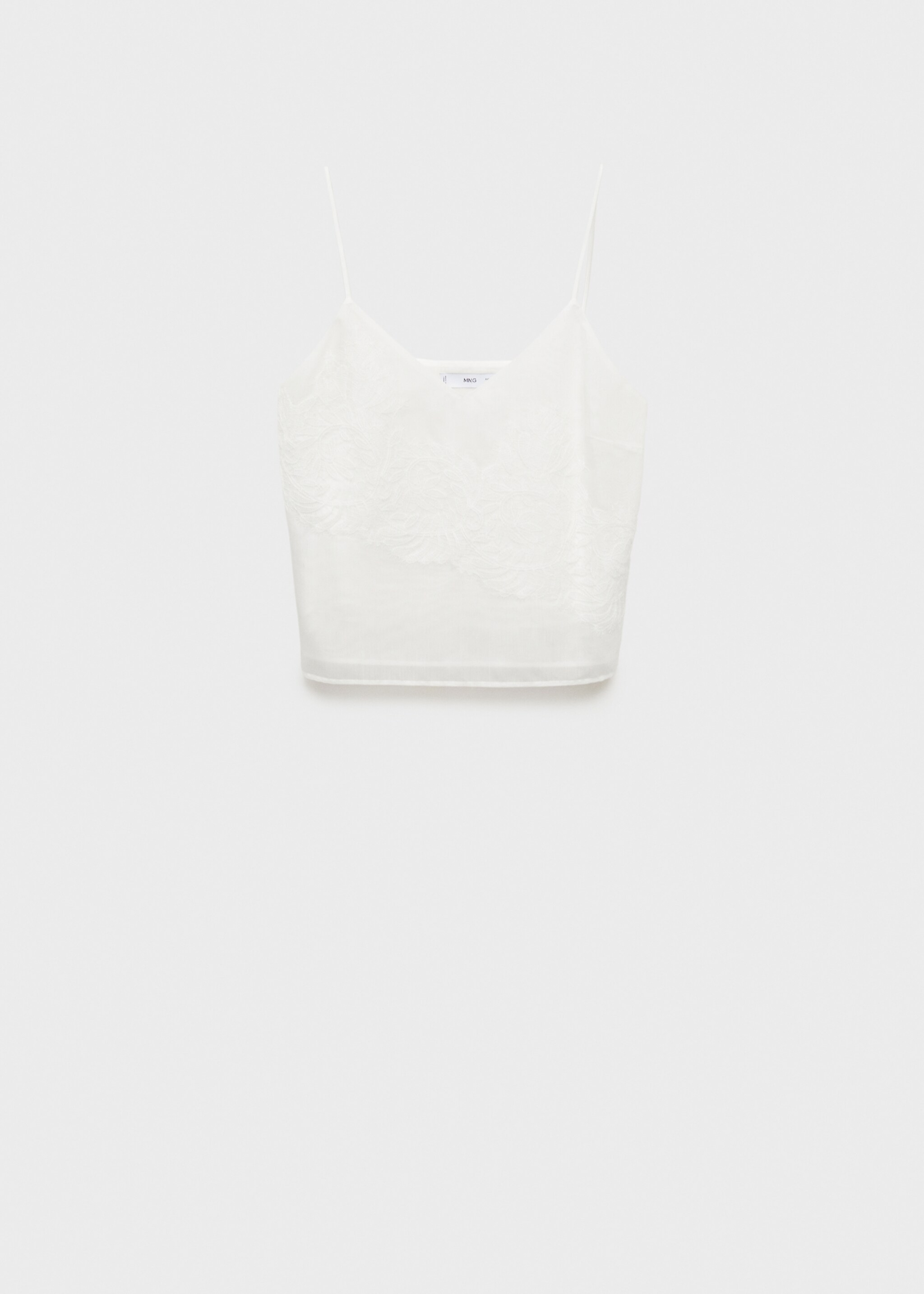 Lace strap top - Article without model