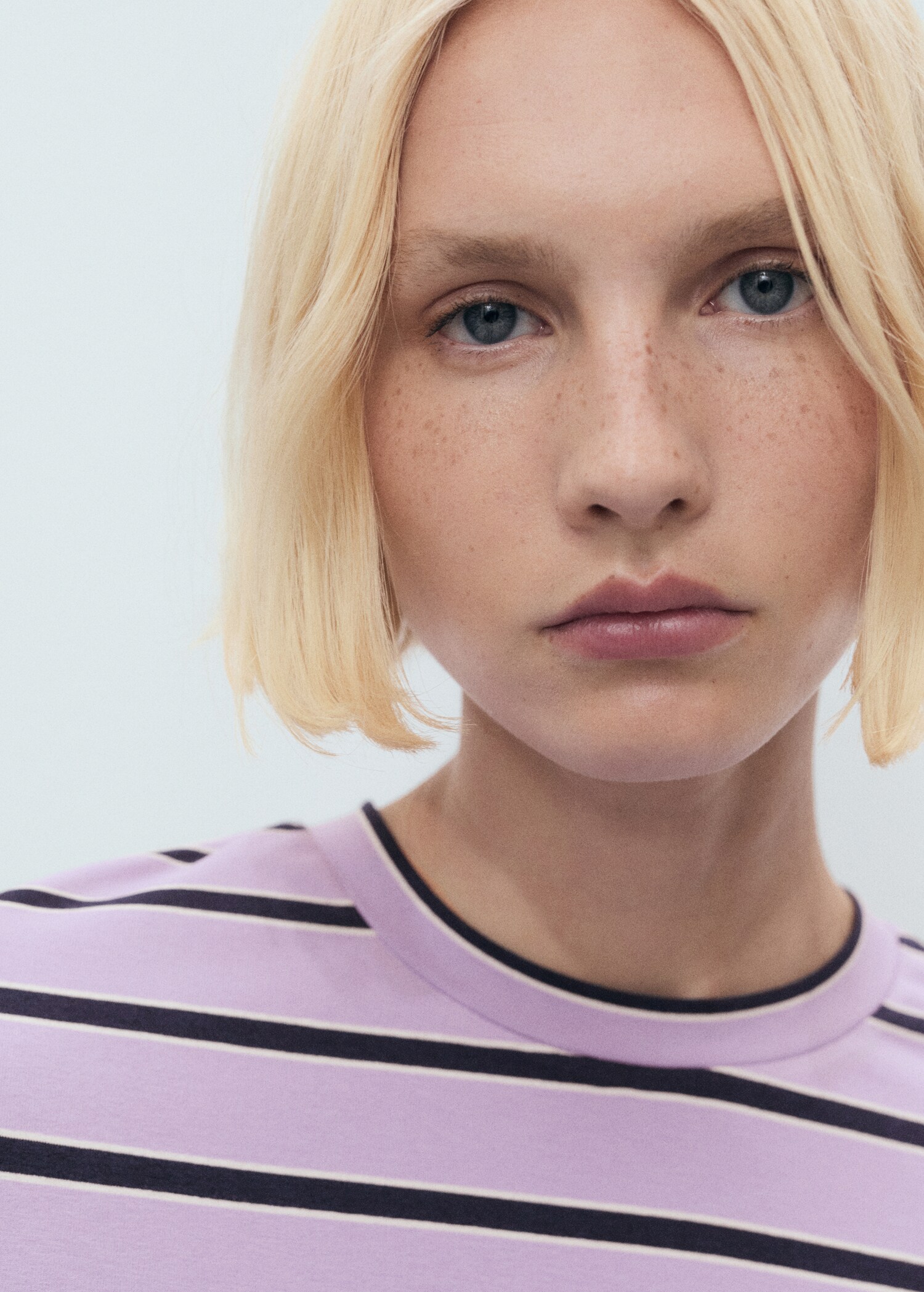Gestreiftes Oversized-T-Shirt - Detail des Artikels 1