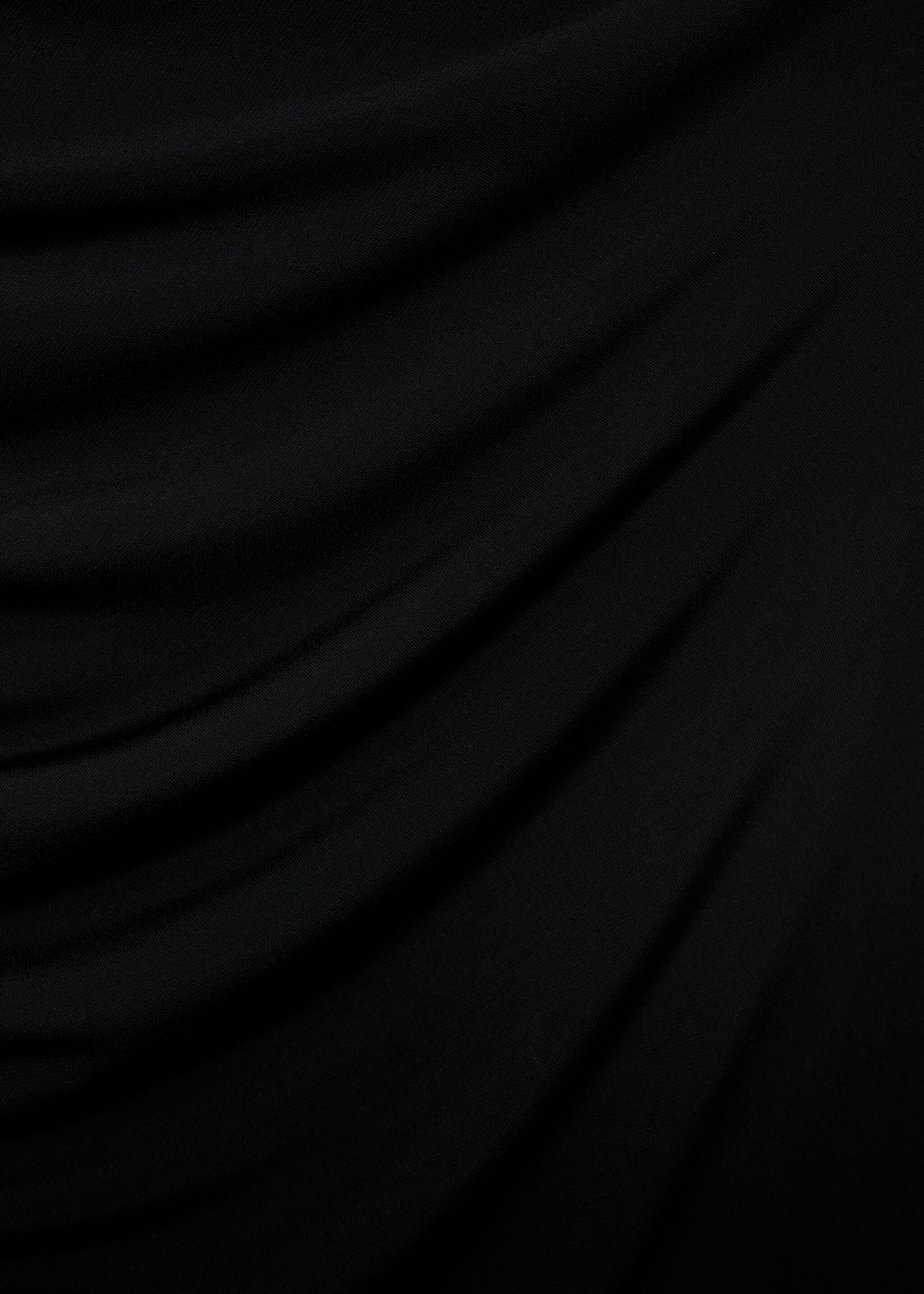 Strapless dress with flower detail - Details of the article 0