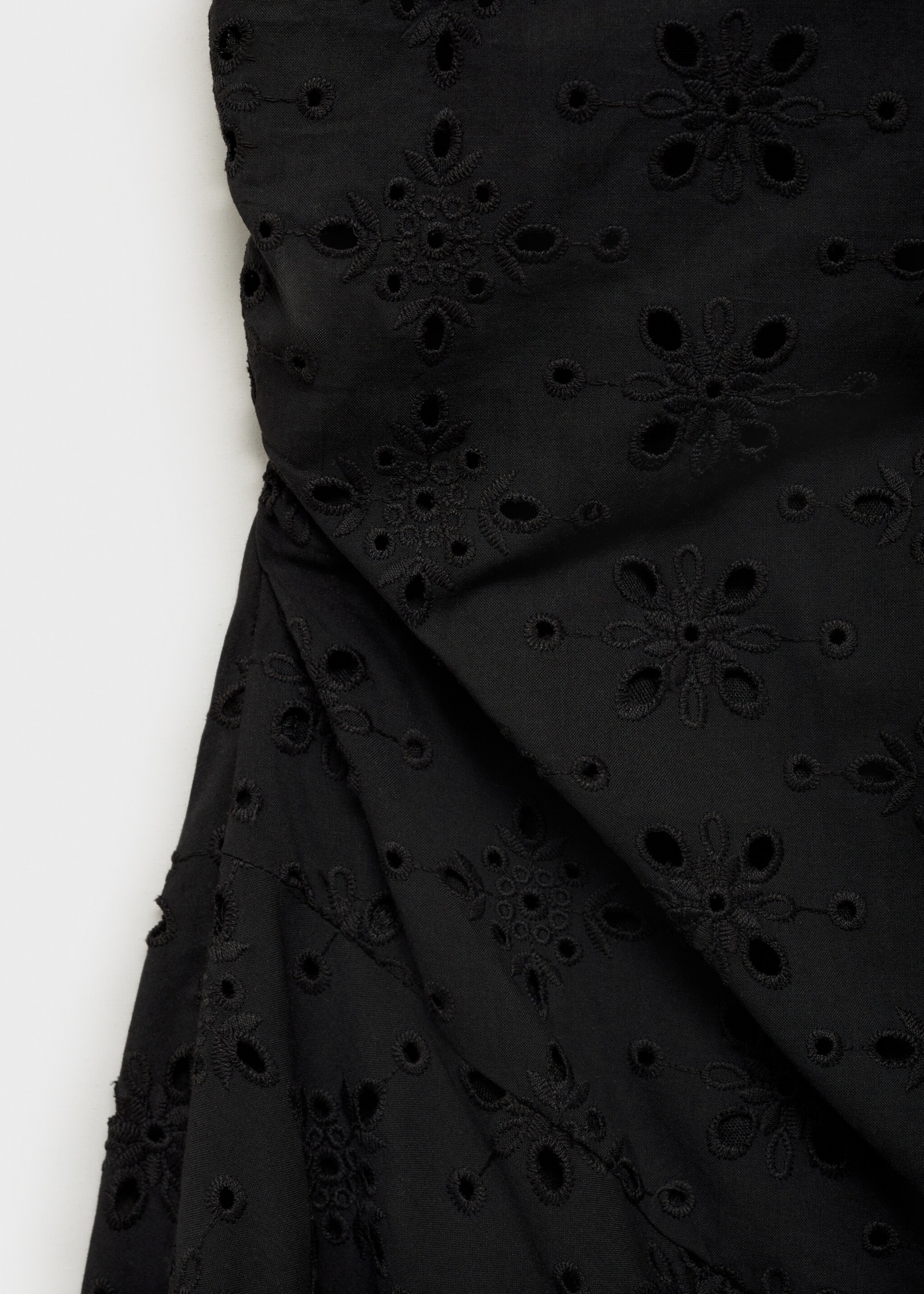 Vestido midi motivos bordados calados - Detalle del artículo 8