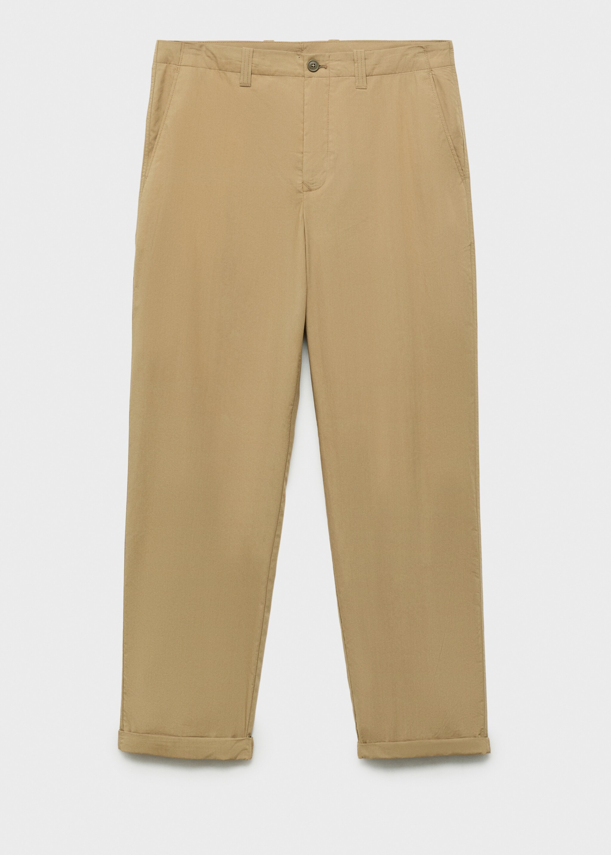 Pantalon droit 100 % coton - Article sans modèle
