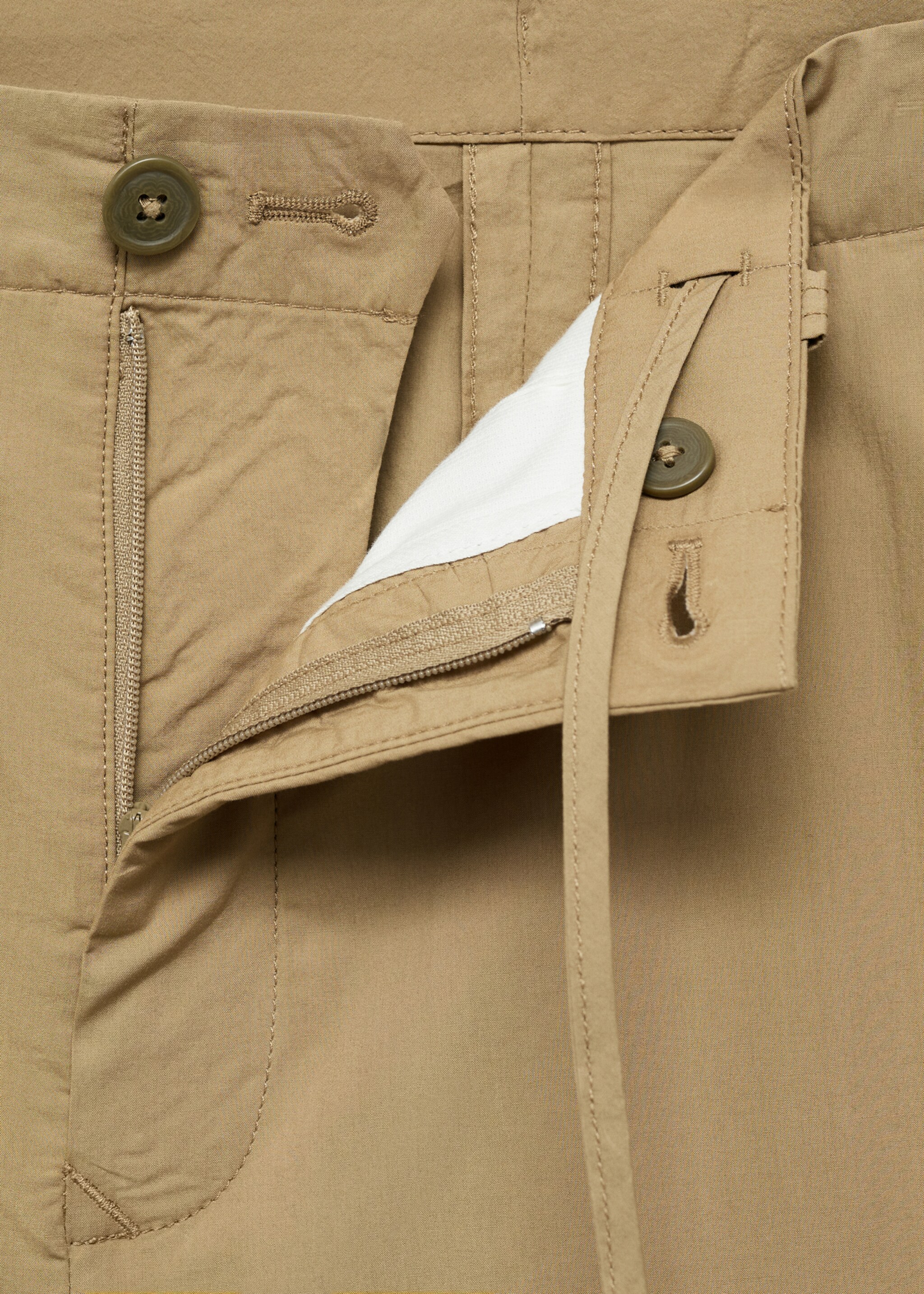 Pantalon droit 100 % coton - Détail de l'article 0