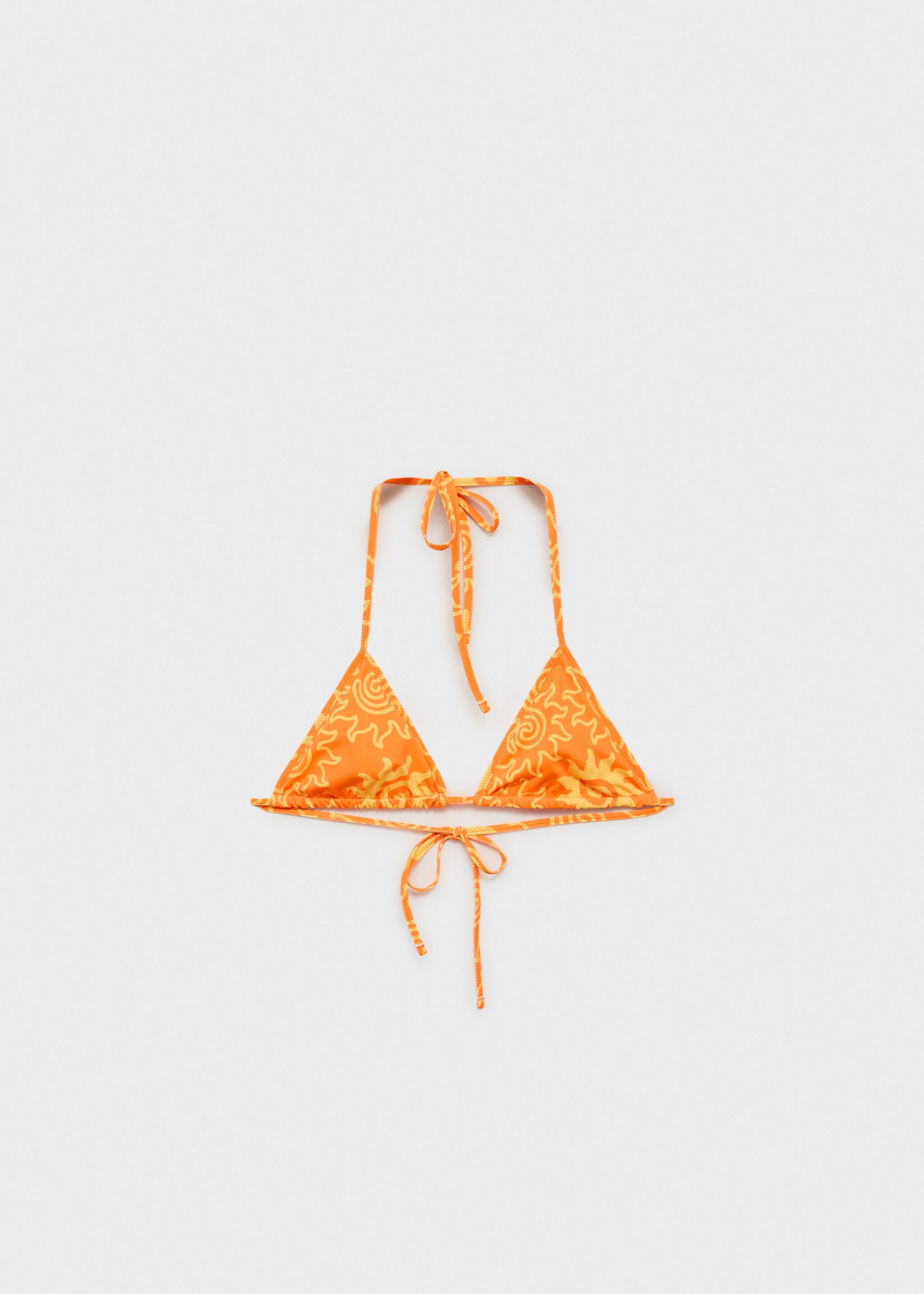 Printed bikini top - Article without model