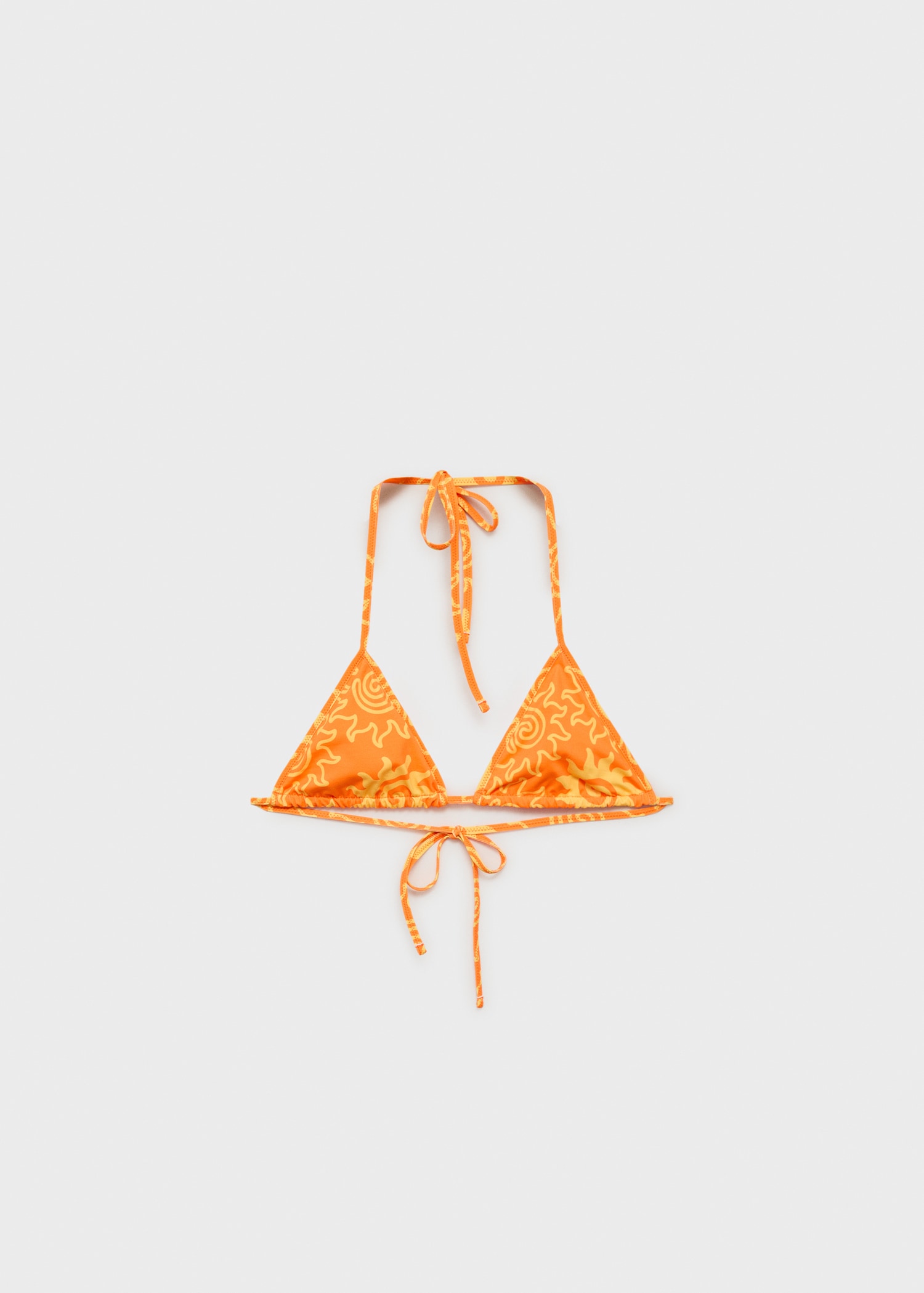 Gemustertes Bikini-Top - Artikel ohne Model