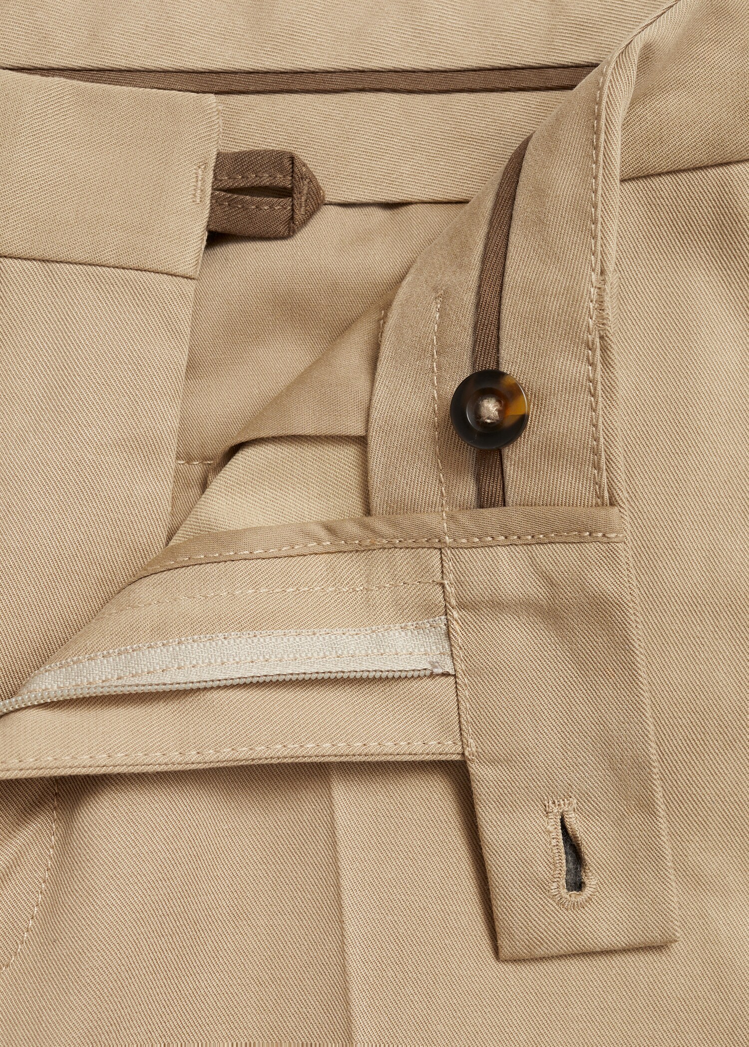 Regular-fit cotton trousers - Details of the article 8