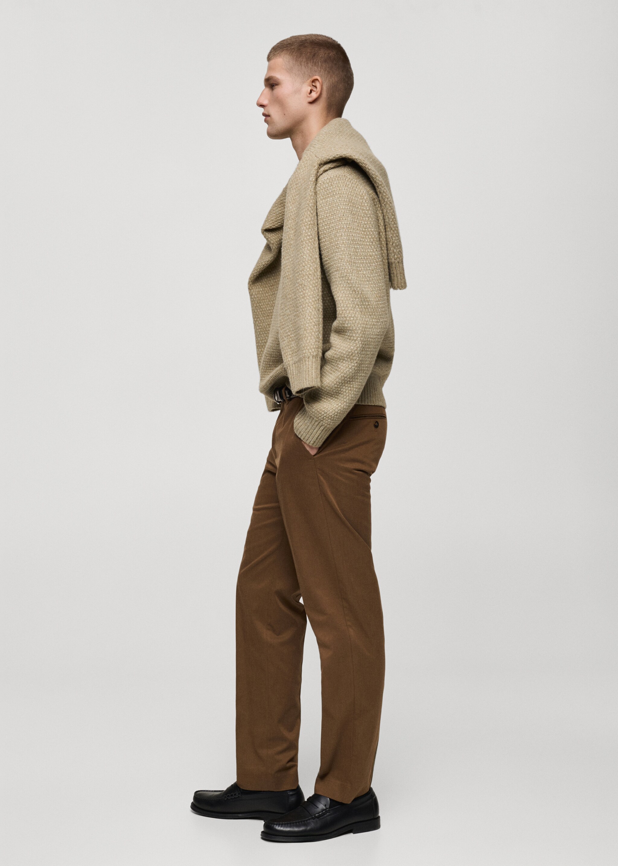 Pantalón algodón regular fit - Detalle del artículo 2
