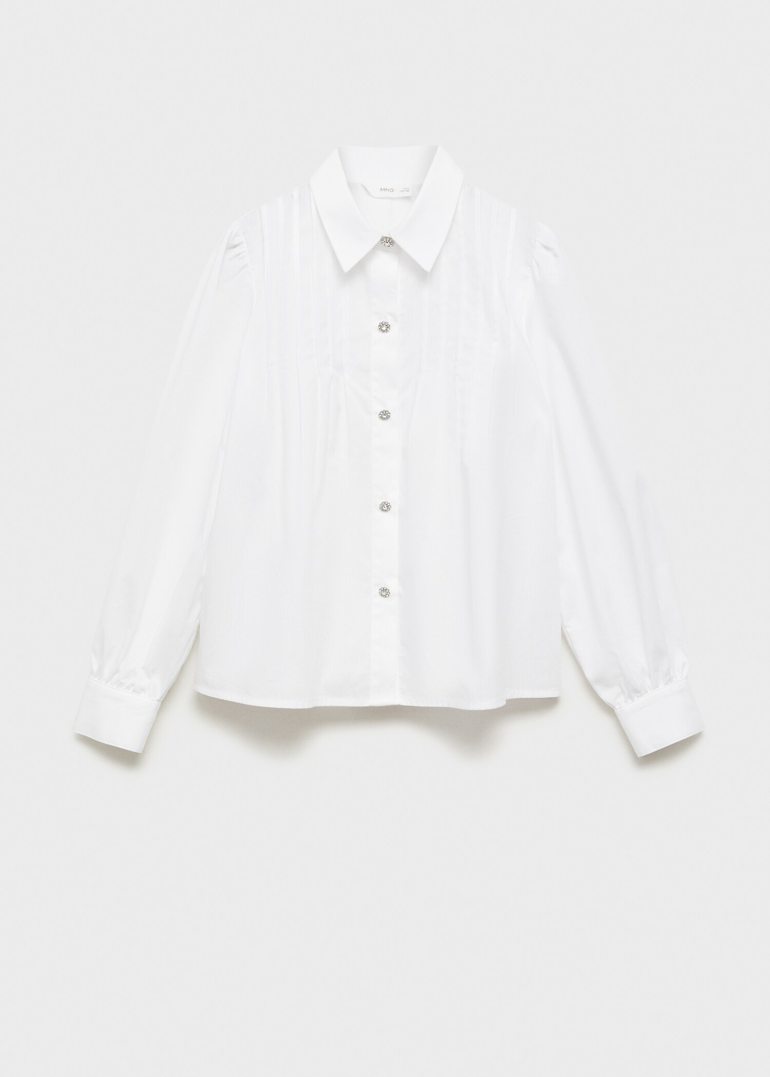 Camisa algodón botones joya - Artículo sin modelo