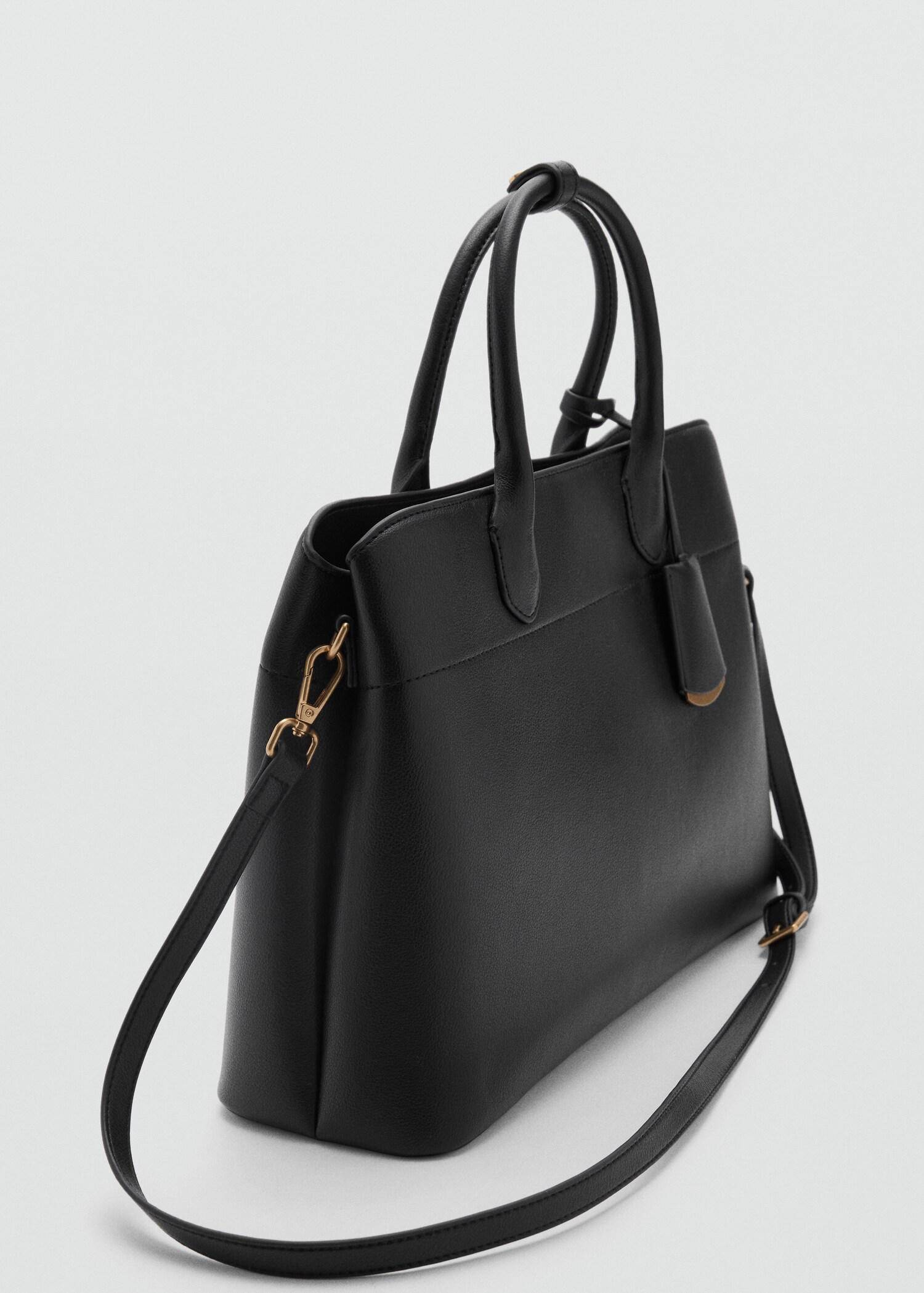 Shopper bag with double handle - Medium plane