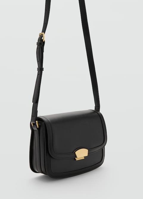 MANGO CROSSBODY BAG WITH METAL CLOSURE
