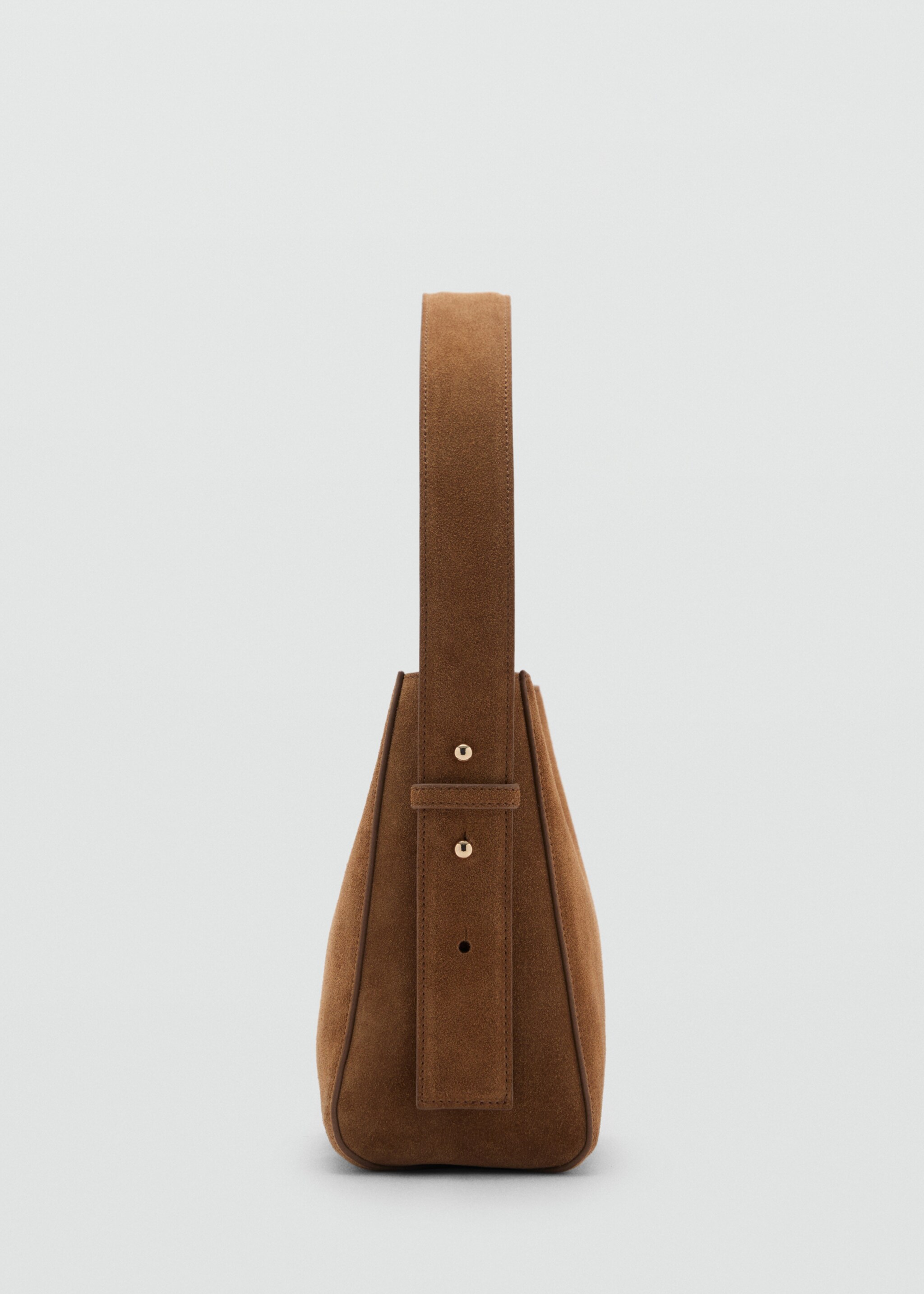 Suede mini shopper bag - Details of the article 1