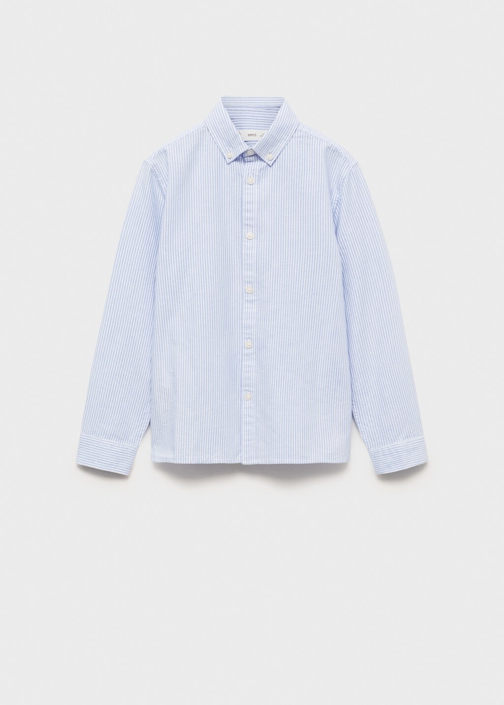 100% cotton Oxford striped shirt | MANGO Philippines