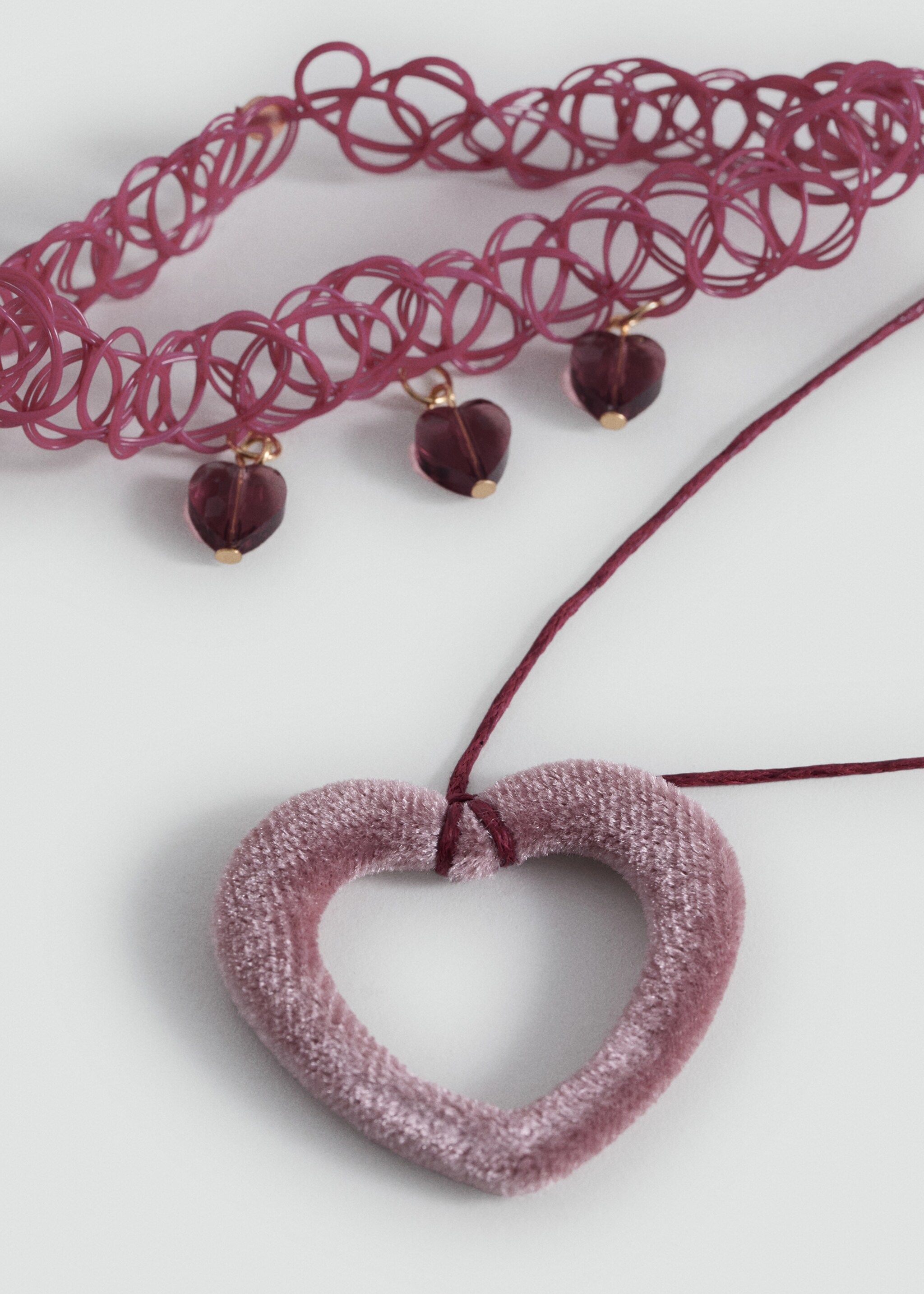 Set 2 combined necklaces - Medium plane