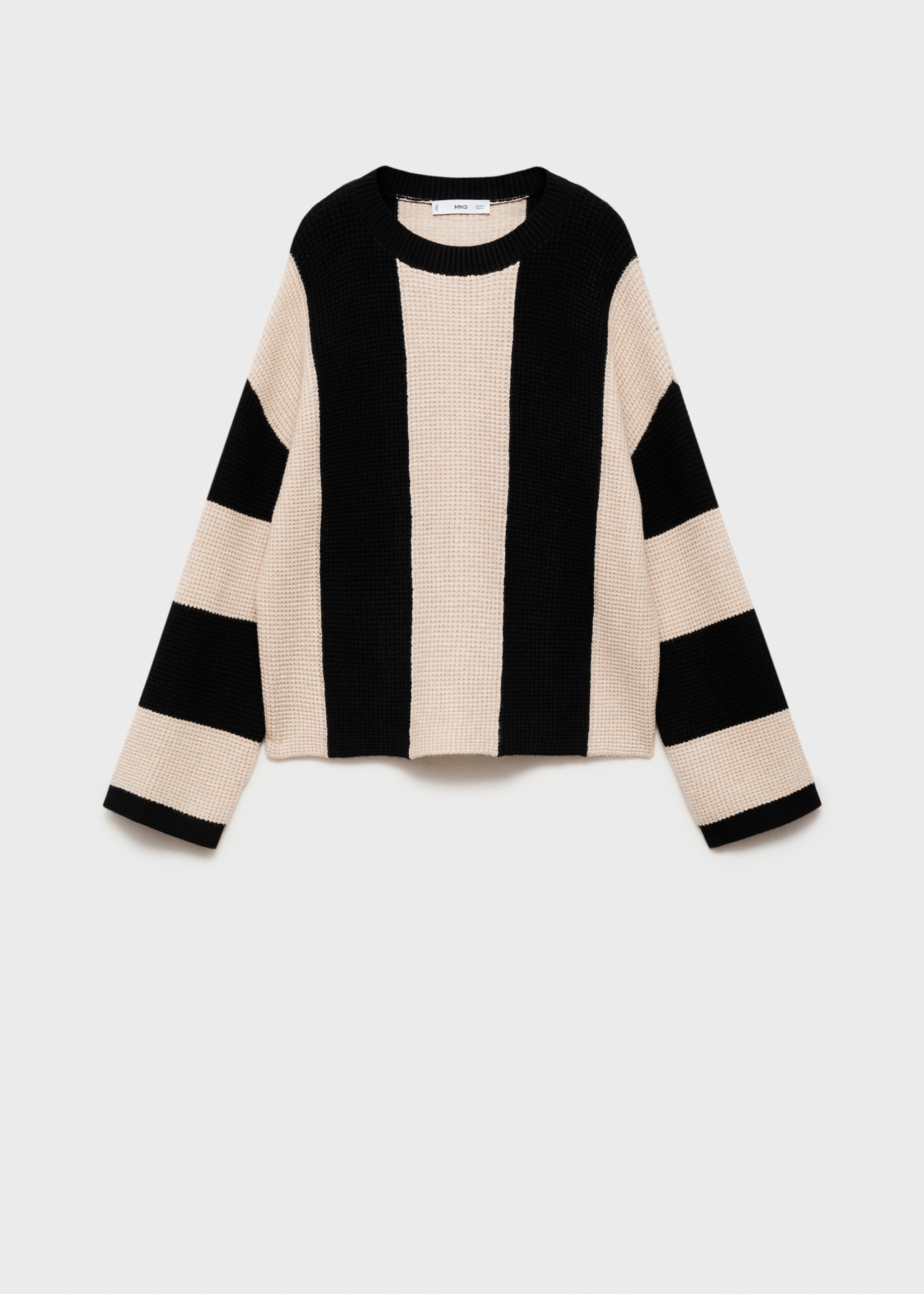 Camisola de malha às riscas - Artigo sem modelo
