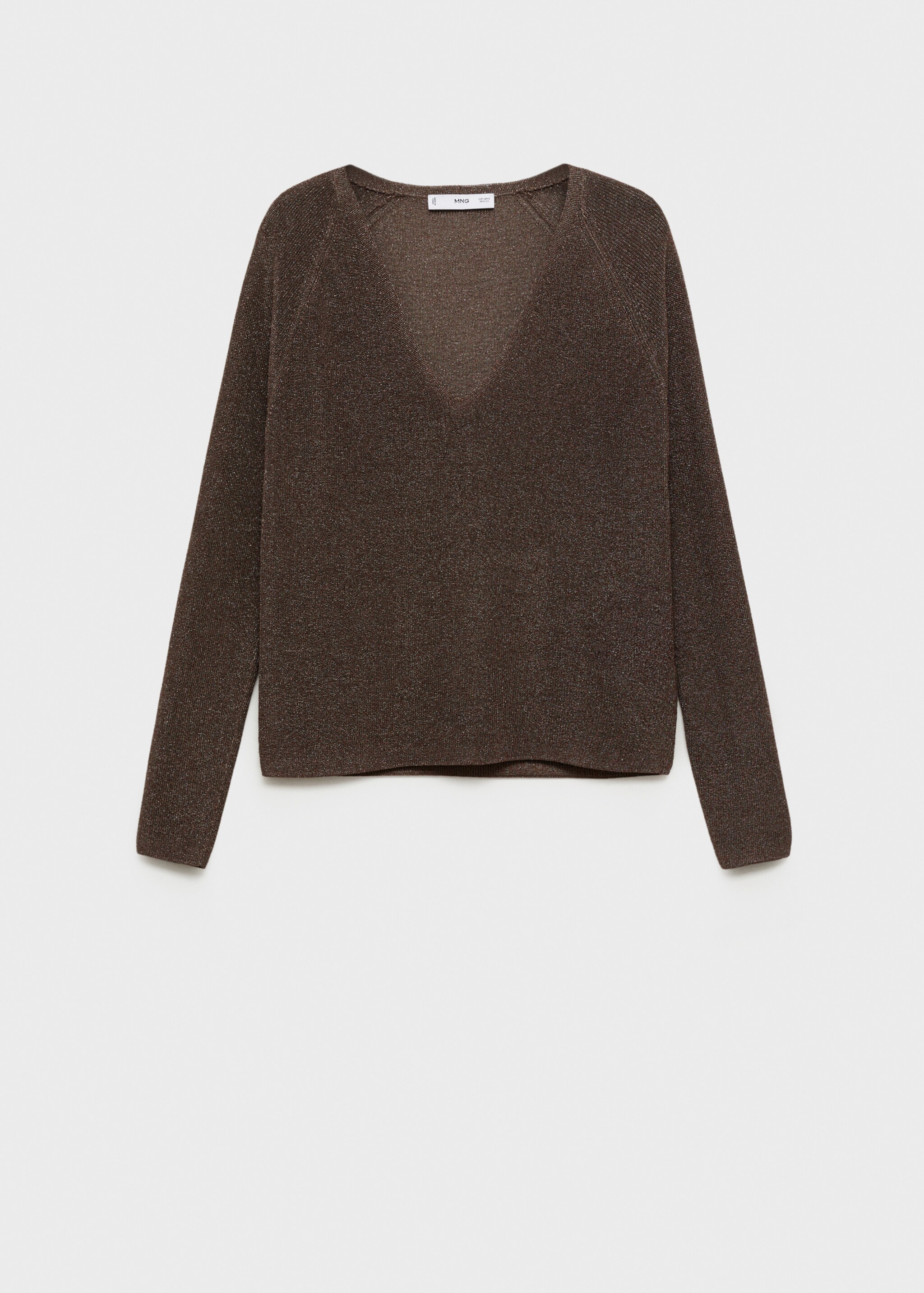 Pull-over Lurex col V - Article sans modèle