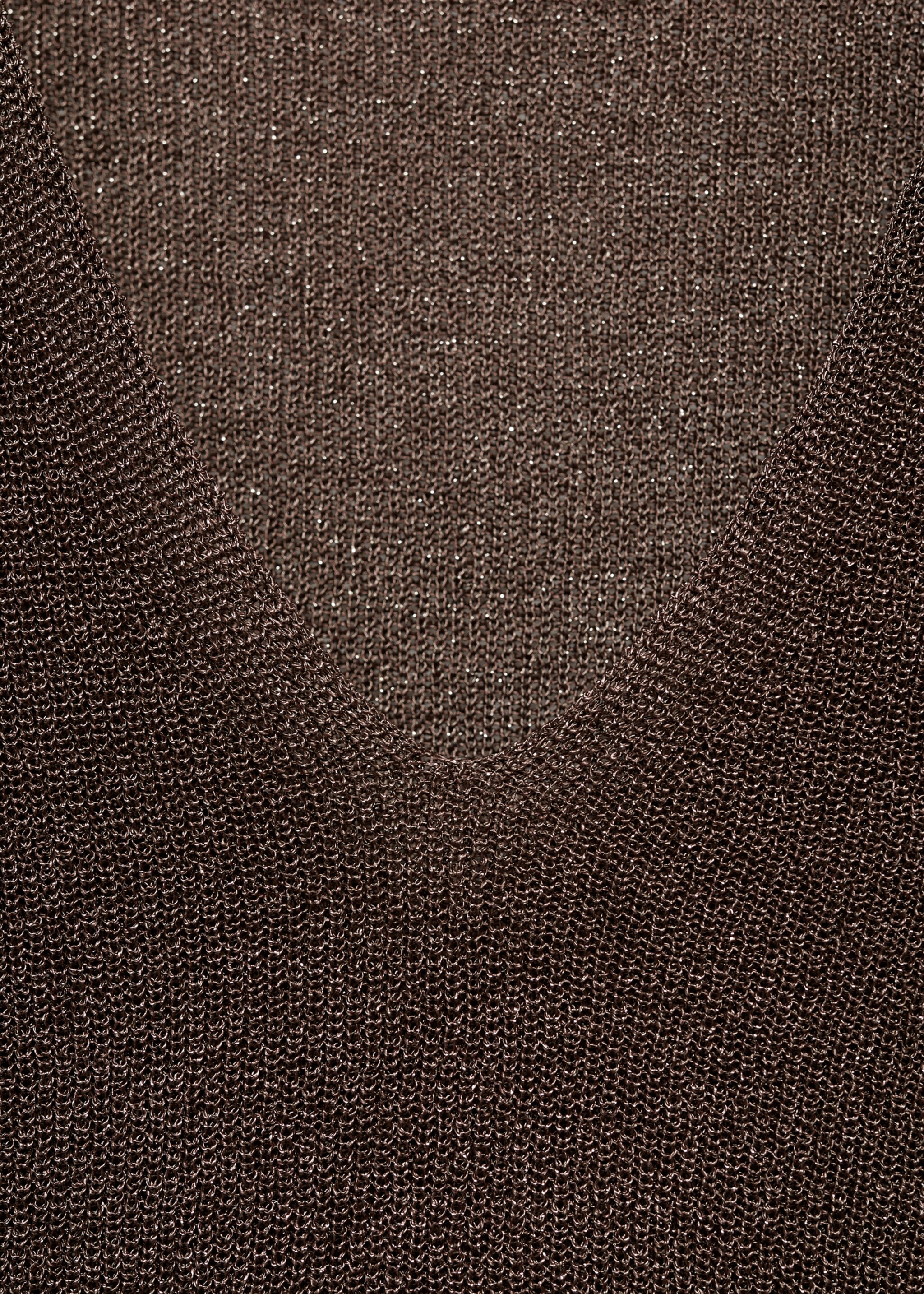 Pull-over Lurex col V - Détail de l'article 8