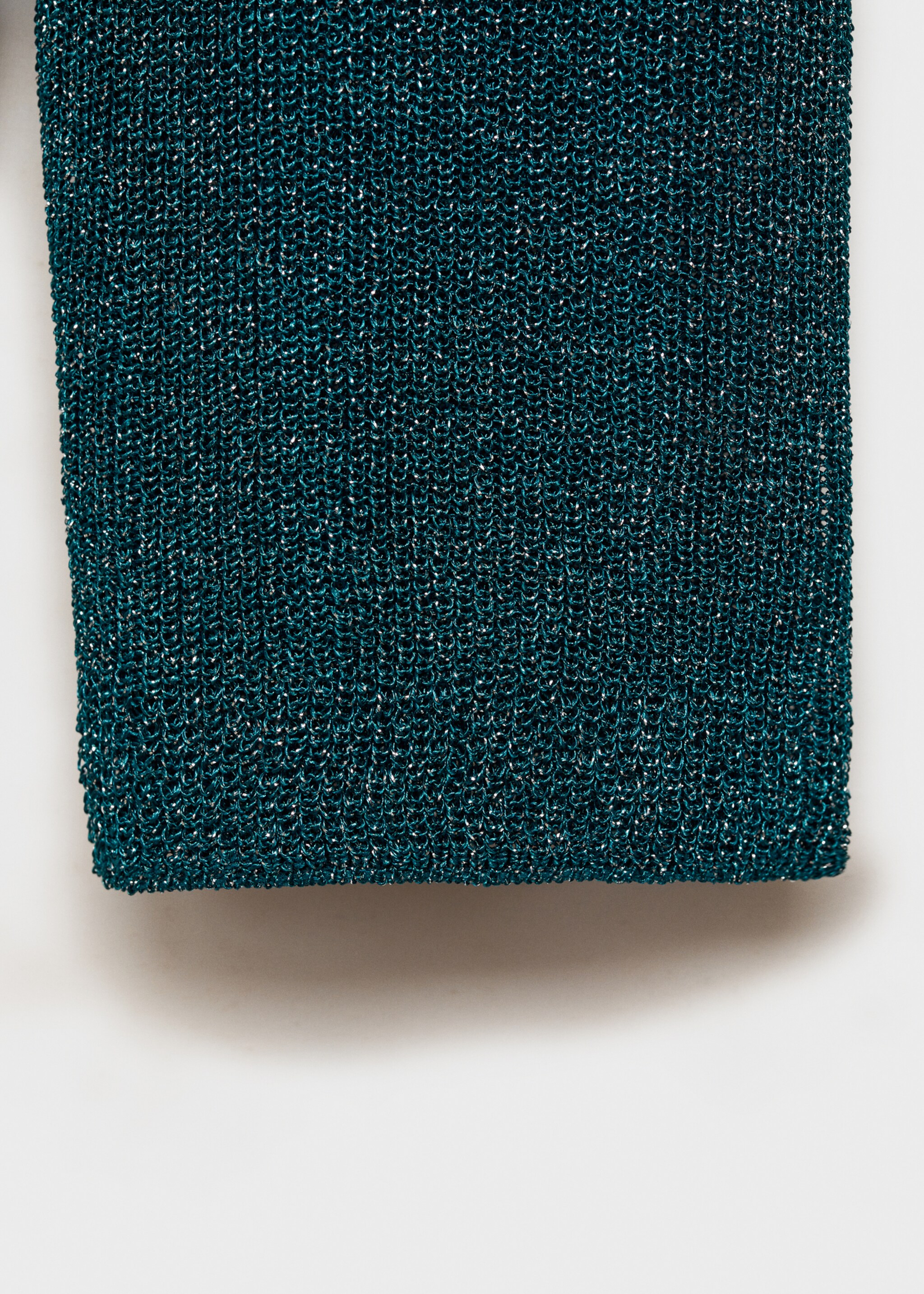 V-neck lurex sweater - Details of the article 0