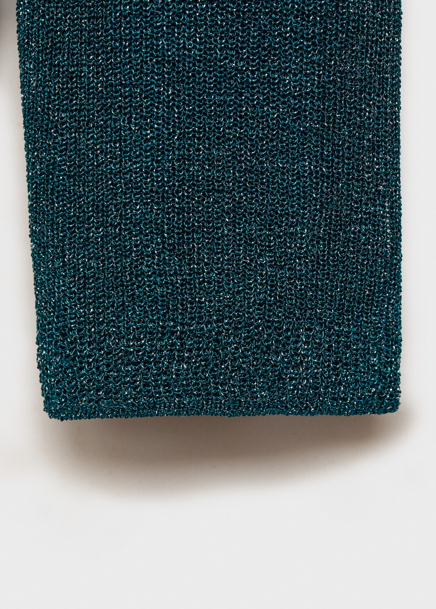 V-neck lurex sweater - Details of the article 0