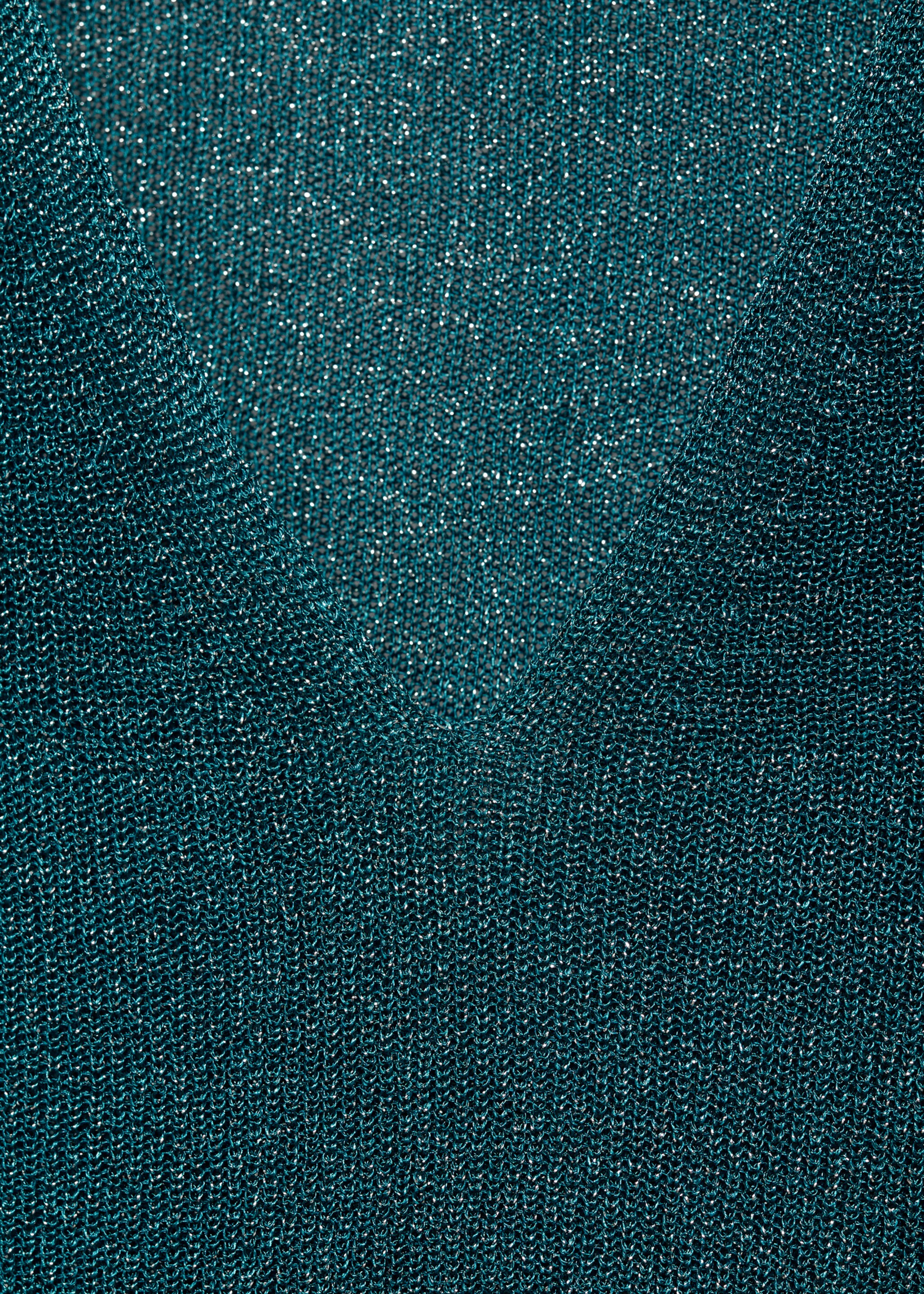 V-neck lurex sweater - Details of the article 8
