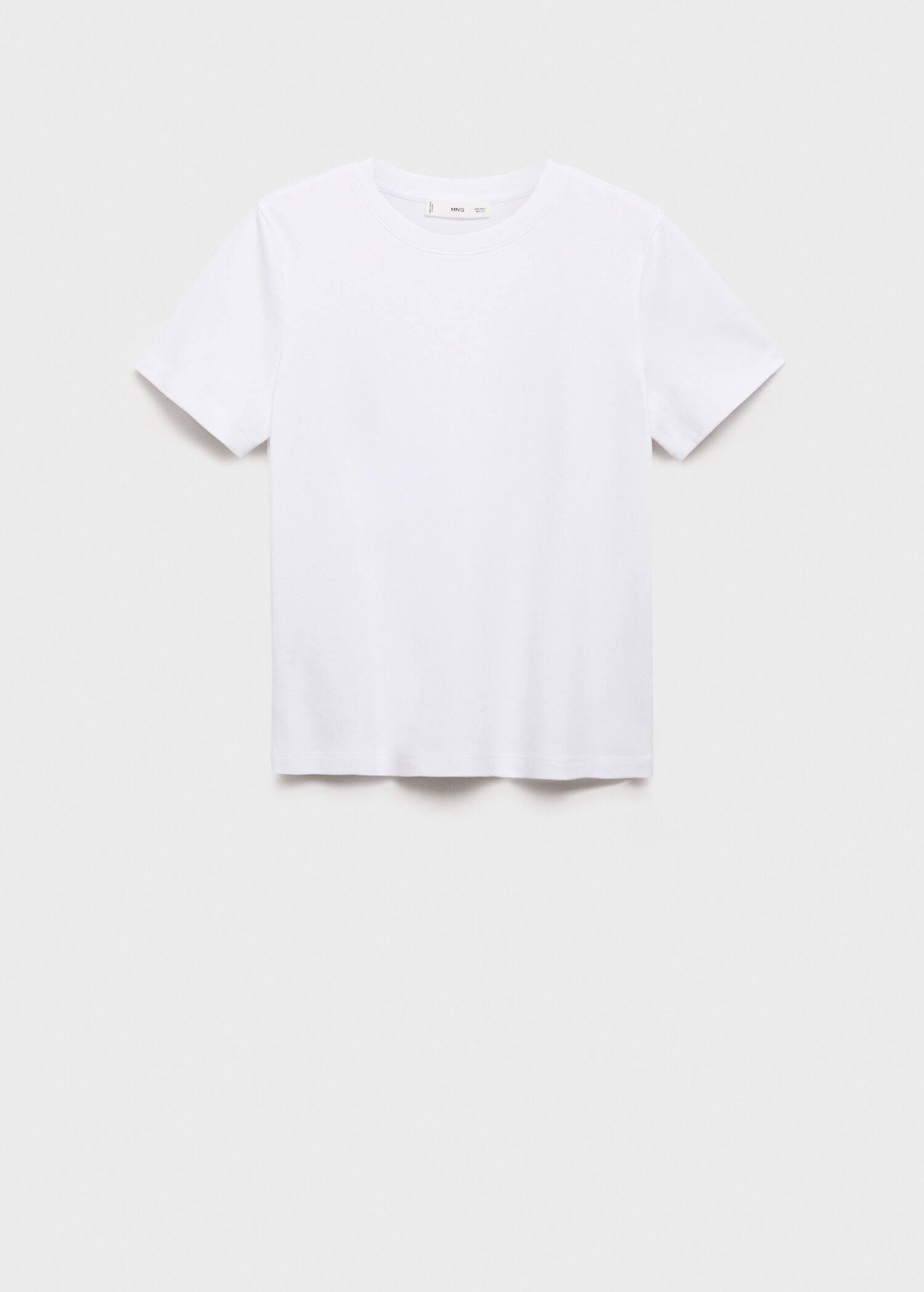 Short-sleeved cotton t-shirt - Article without model