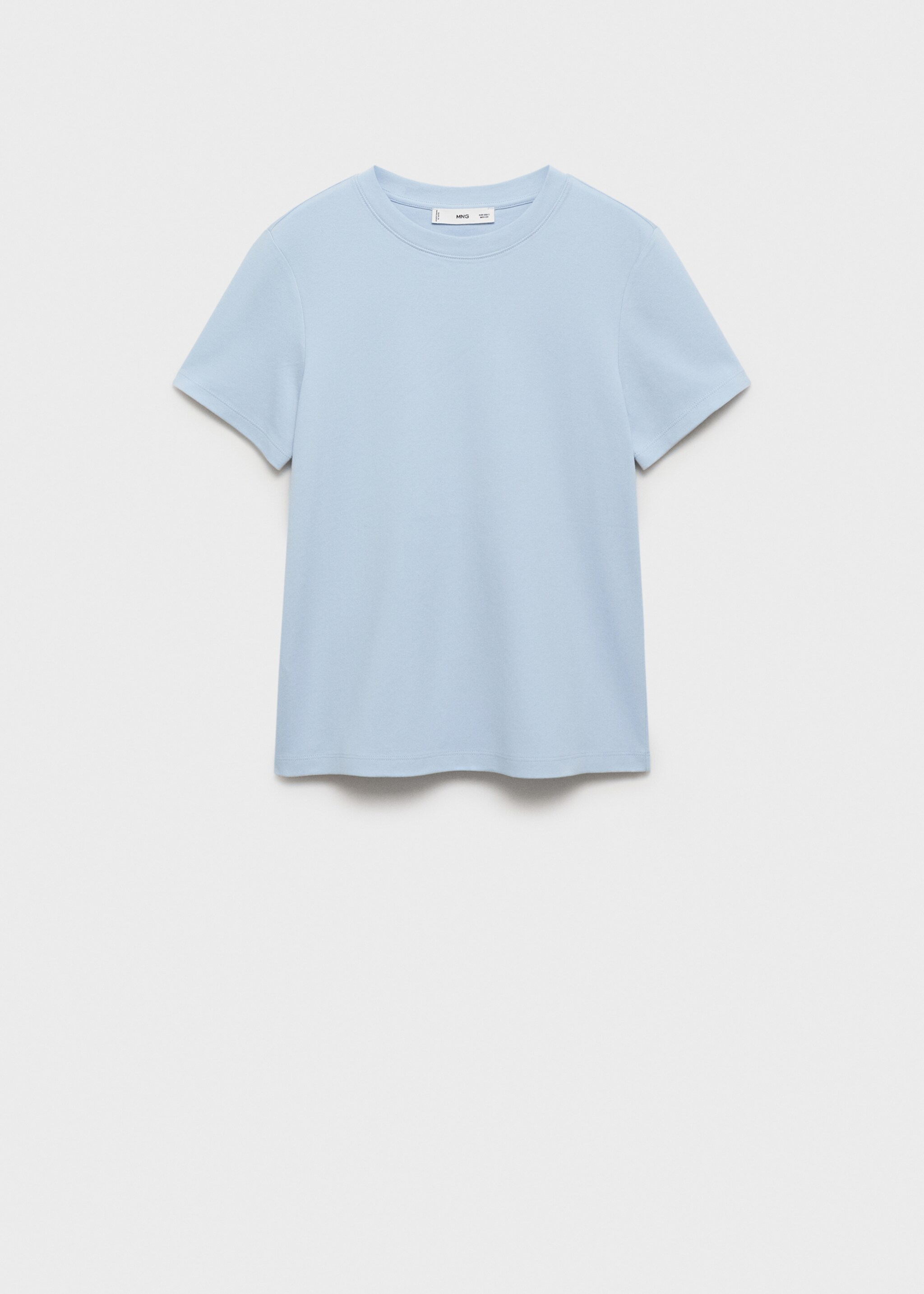 Short-sleeved cotton t-shirt - Article without model