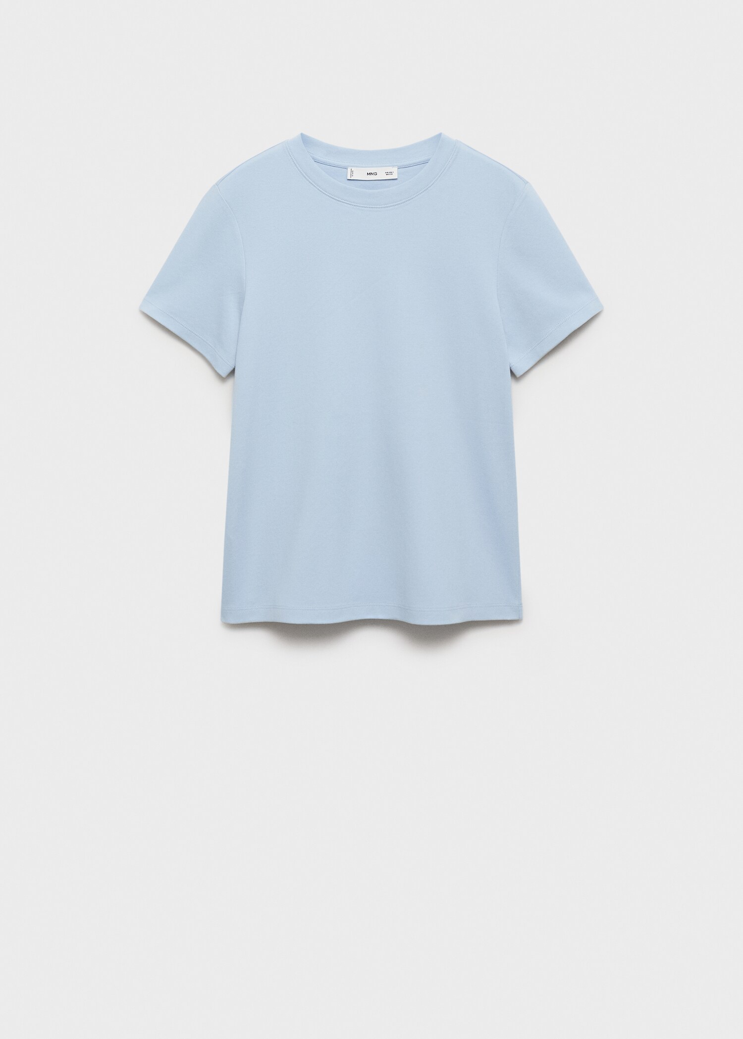 Short-sleeved cotton t-shirt - Article without model