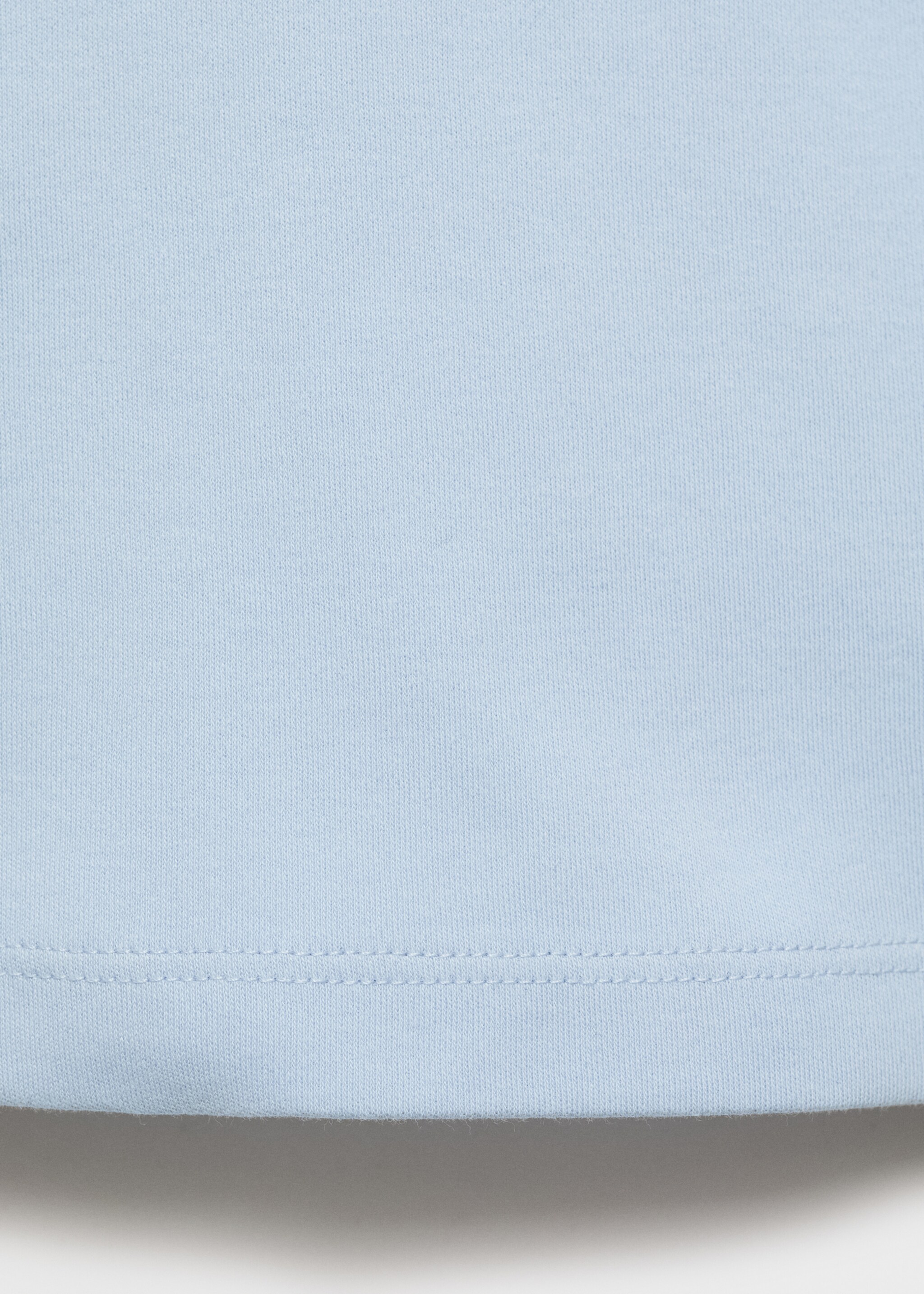 Short-sleeved cotton t-shirt - Details of the article 0