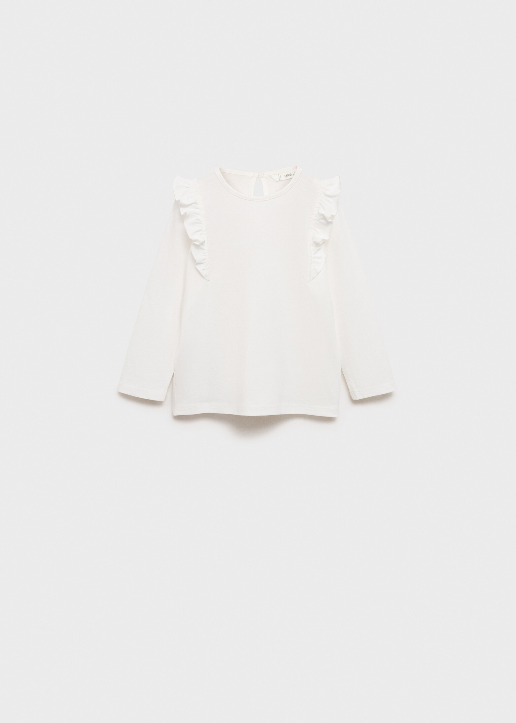 Camiseta manga larga volantes - Artículo sin modelo
