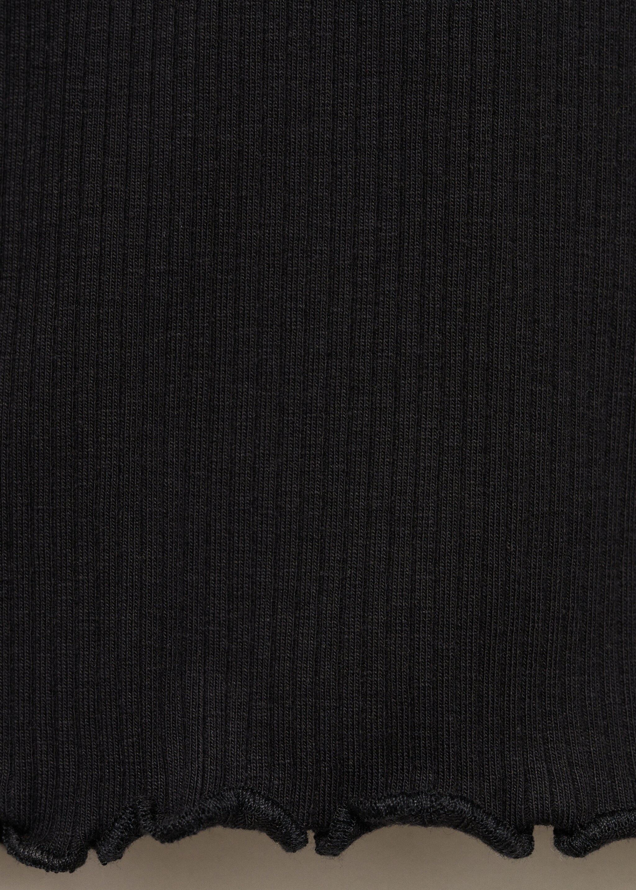 Camiseta canalé cuello alto - Detalle del artículo 8