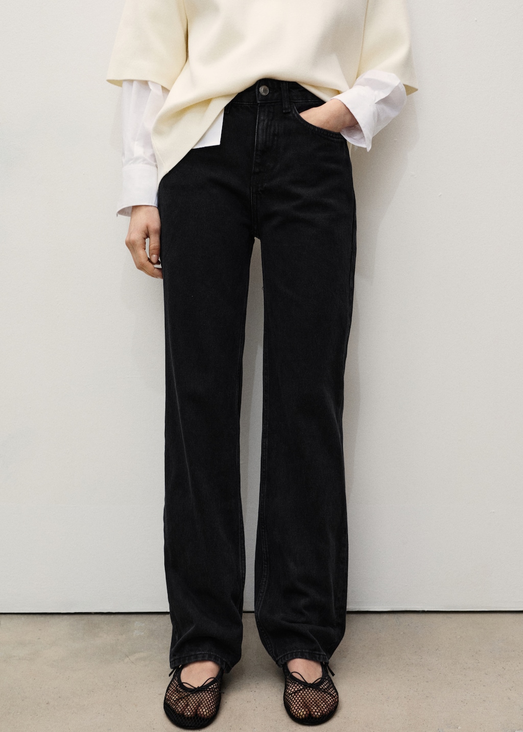 Mango Matilda medium-rise straight-fit jeans